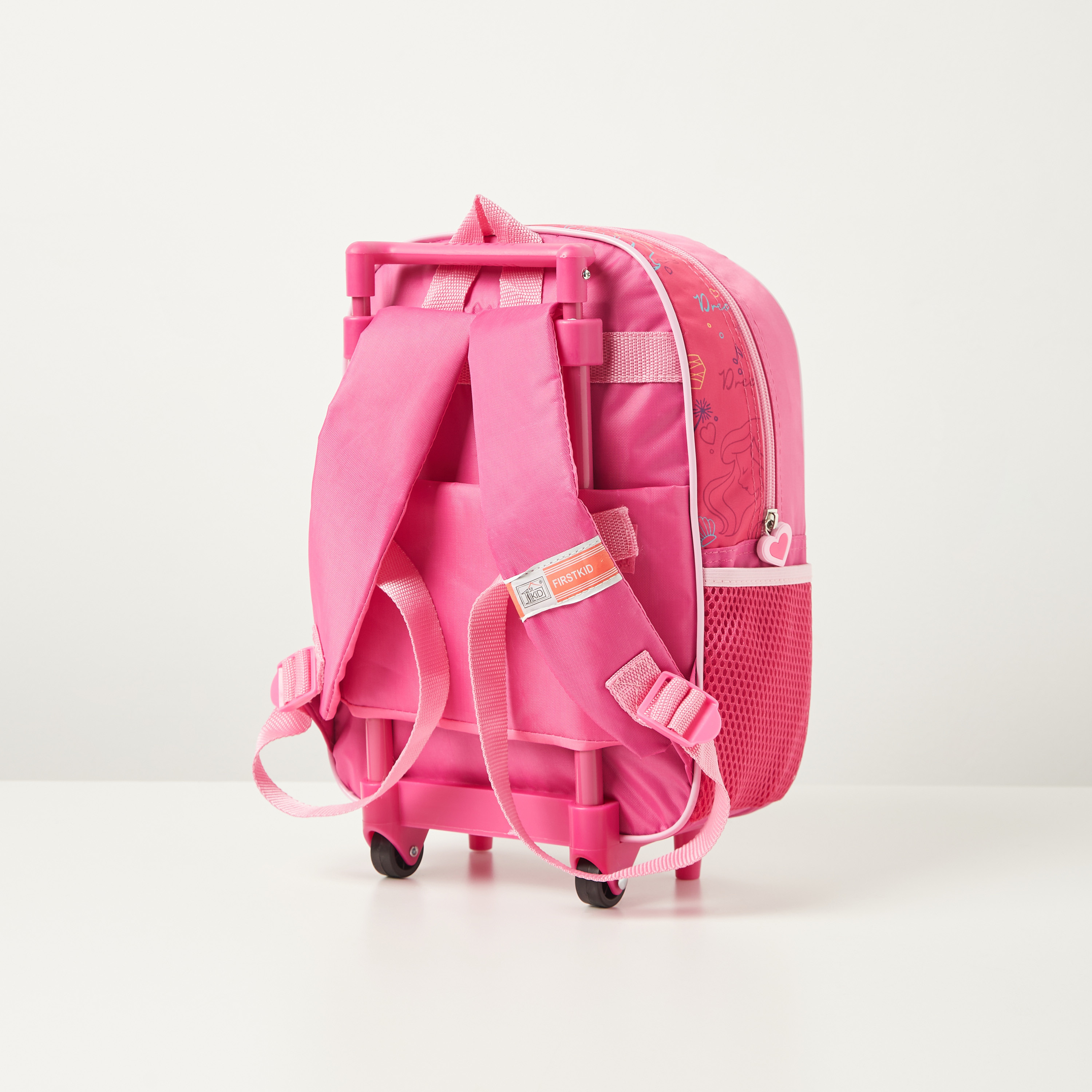Disney Princess Print 3-Piece Trolley Backpack Set - 12 inches-school-bagsandbackpacks-trolleybags-image-6