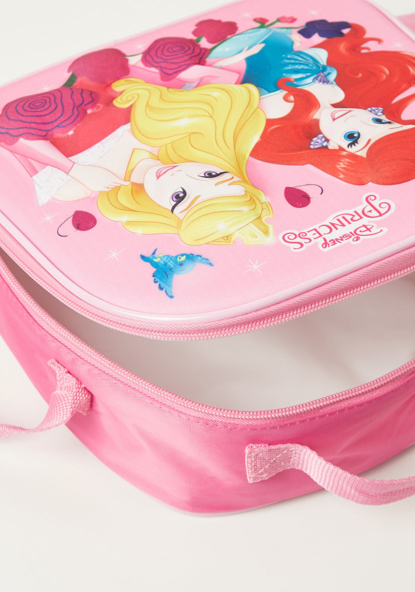 Disney Princess Print 3-Piece Trolley Backpack Set - 12 inches-School Sets-image-7