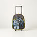 Batman Print 3-Piece Trolley Backpack Set - 12 inches-School Sets-thumbnail-1