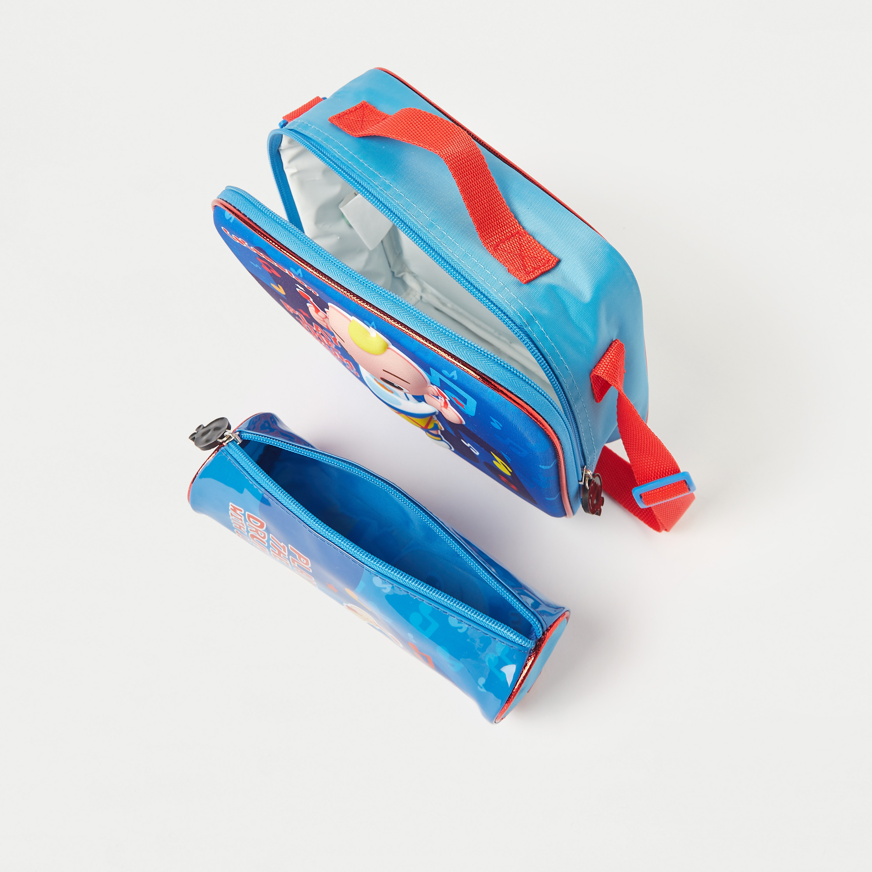 طقم شنطة ظهر بعجلات 3 قطع بطبعات- 12 بوصة-school-bagsandbackpacks-trolleybags-image-10