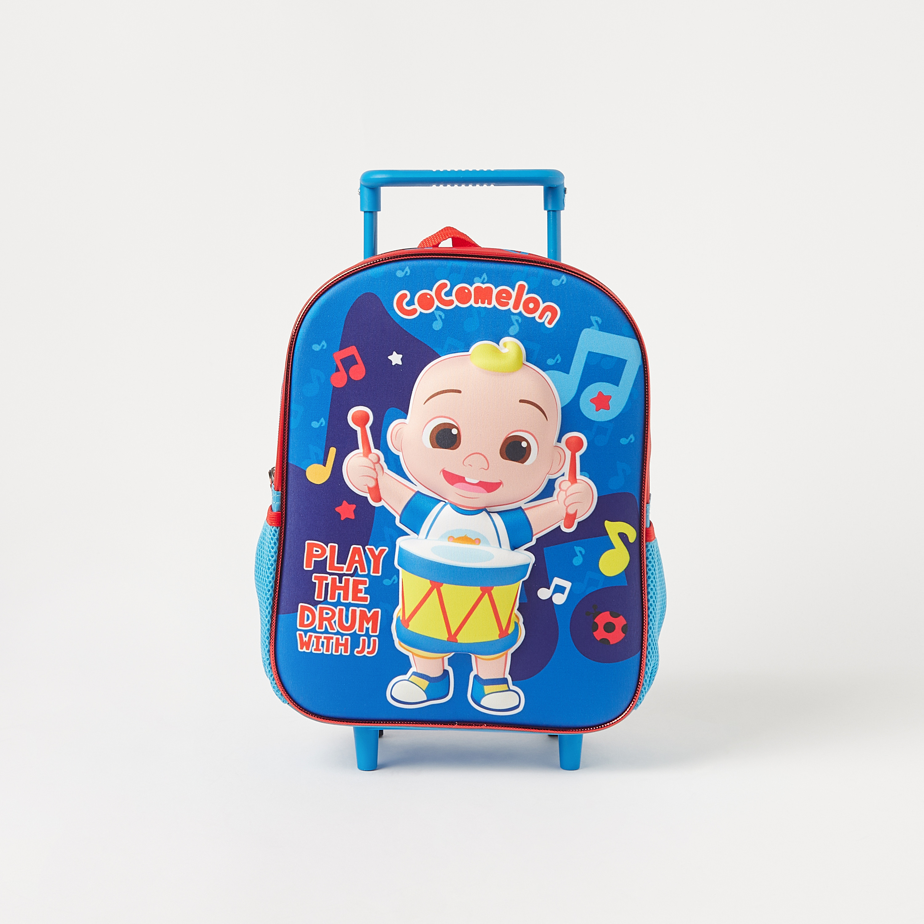 طقم شنطة ظهر بعجلات 3 قطع بطبعات- 12 بوصة-school-bagsandbackpacks-trolleybags-image-2