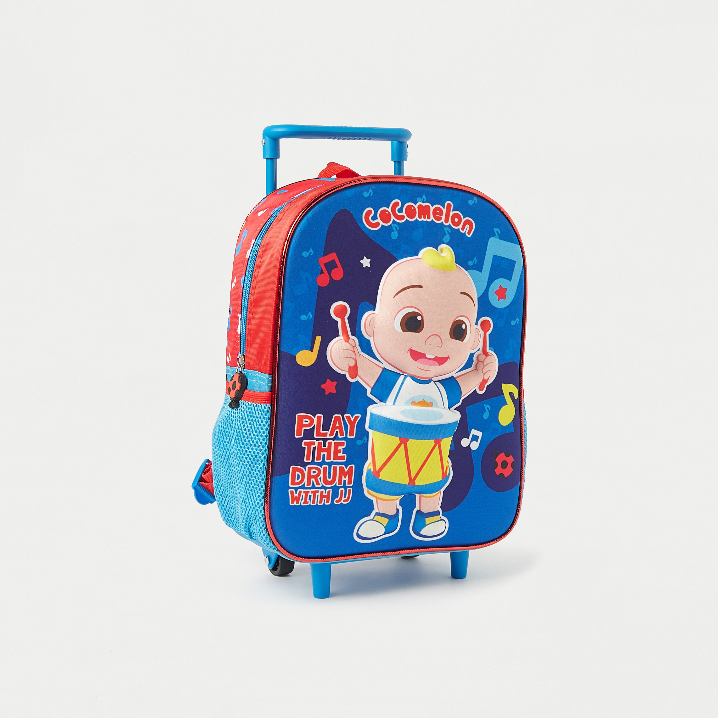 طقم شنطة ظهر بعجلات 3 قطع بطبعات- 12 بوصة-school-bagsandbackpacks-trolleybags-image-3