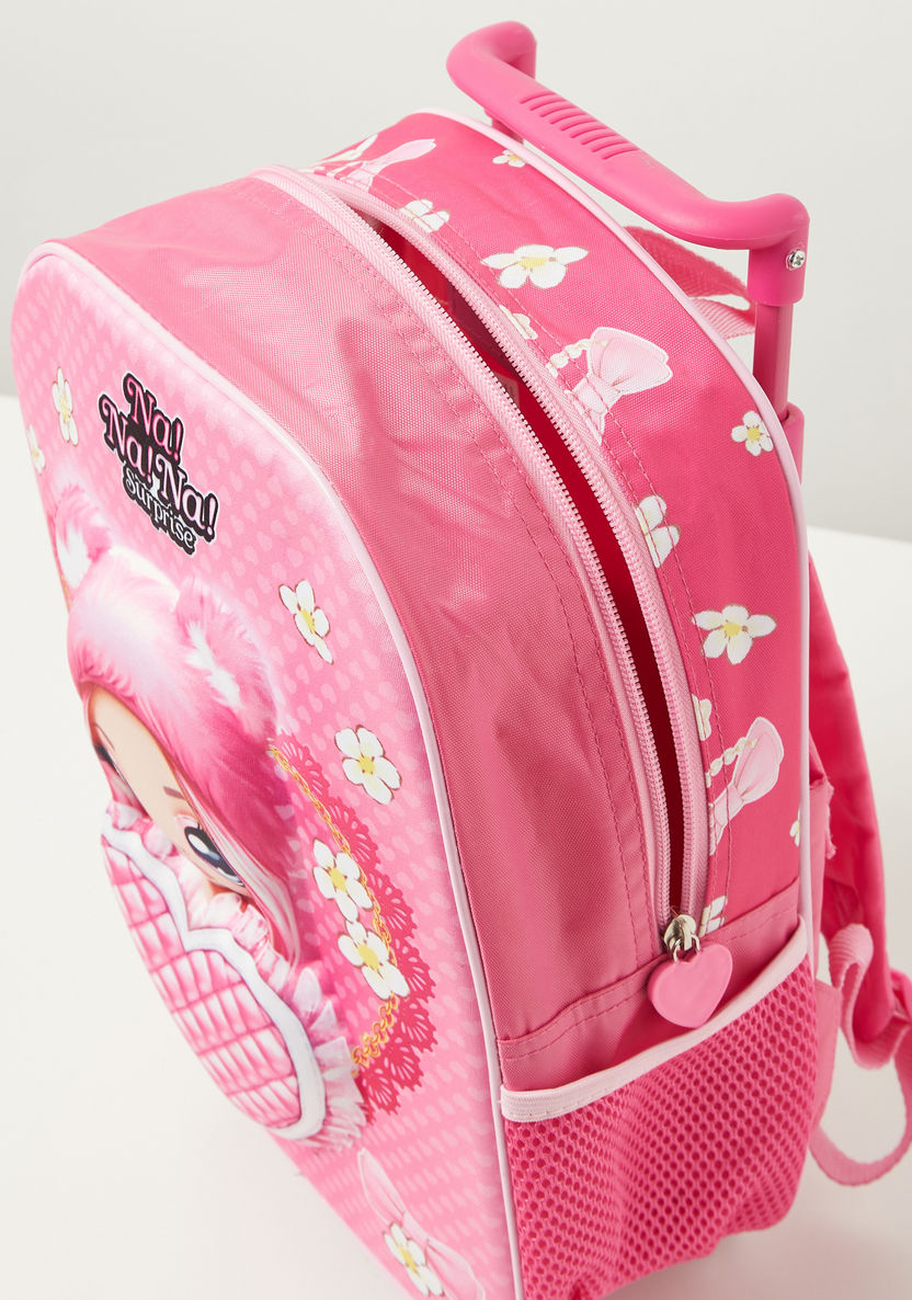 Na! Na! Na! Surprise Print 3-Piece Trolley Backpack Set - 16 inches-School Sets-image-9