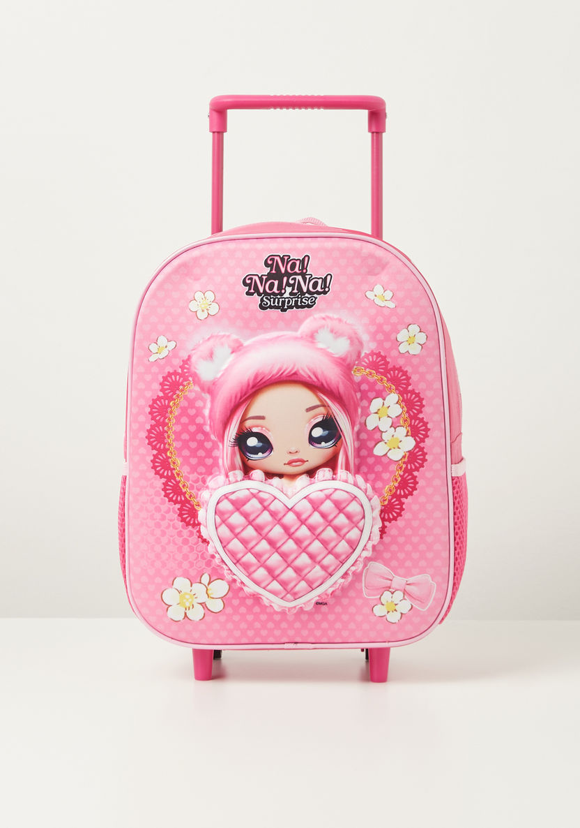 Na! Na! Na! Surprise Print 3-Piece Trolley Backpack Set - 16 inches-School Sets-image-1