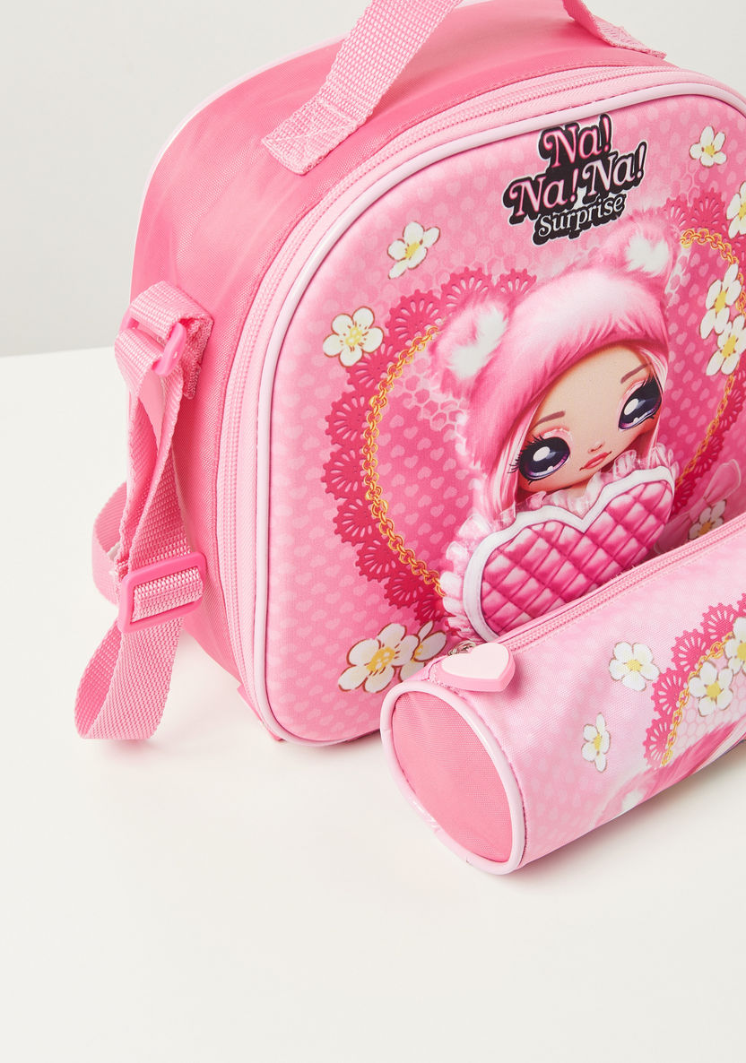Na! Na! Na! Surprise Print 3-Piece Trolley Backpack Set - 16 inches-School Sets-image-6
