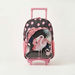 Juniors Flamingo Print 3-Piece Trolley Backpack Set - 16 inches-School Sets-thumbnailMobile-1
