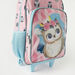 Juniors Owl Print 3-Piece Trolley Backpack Set - 16 inches-School Sets-thumbnail-3