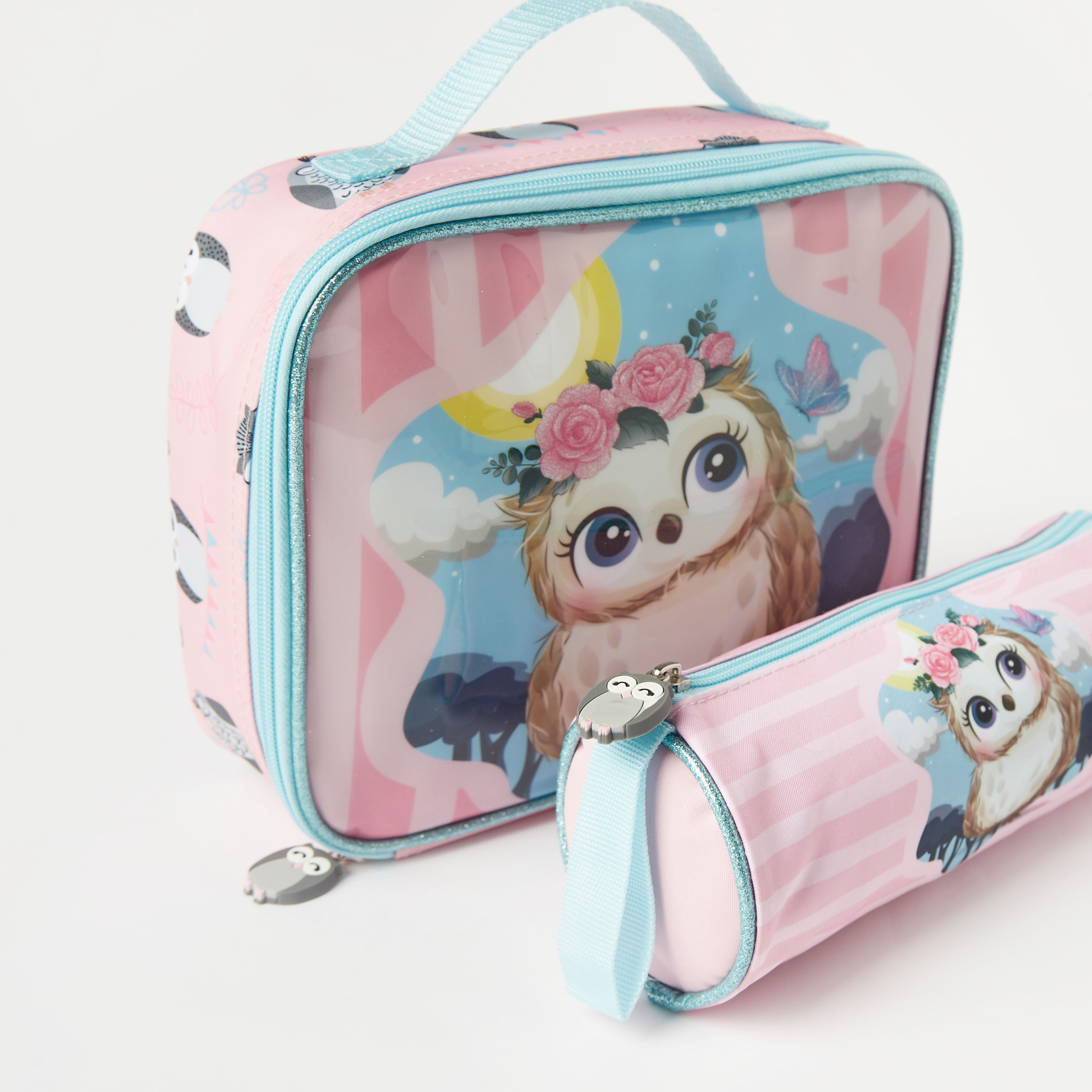 Owl backpack clearance and lunchbox