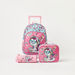 Juniors Unicorn Print Trolley Backpack with Lunch Bag and Pencil Pouch-School Sets-thumbnail-0