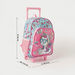 Juniors Unicorn Print Trolley Backpack with Lunch Bag and Pencil Pouch-School Sets-thumbnailMobile-1