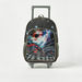 Juniors Car Graphic Print Trolley Backpack with Lunch Bag and Pencil Pouch-School Sets-thumbnail-2
