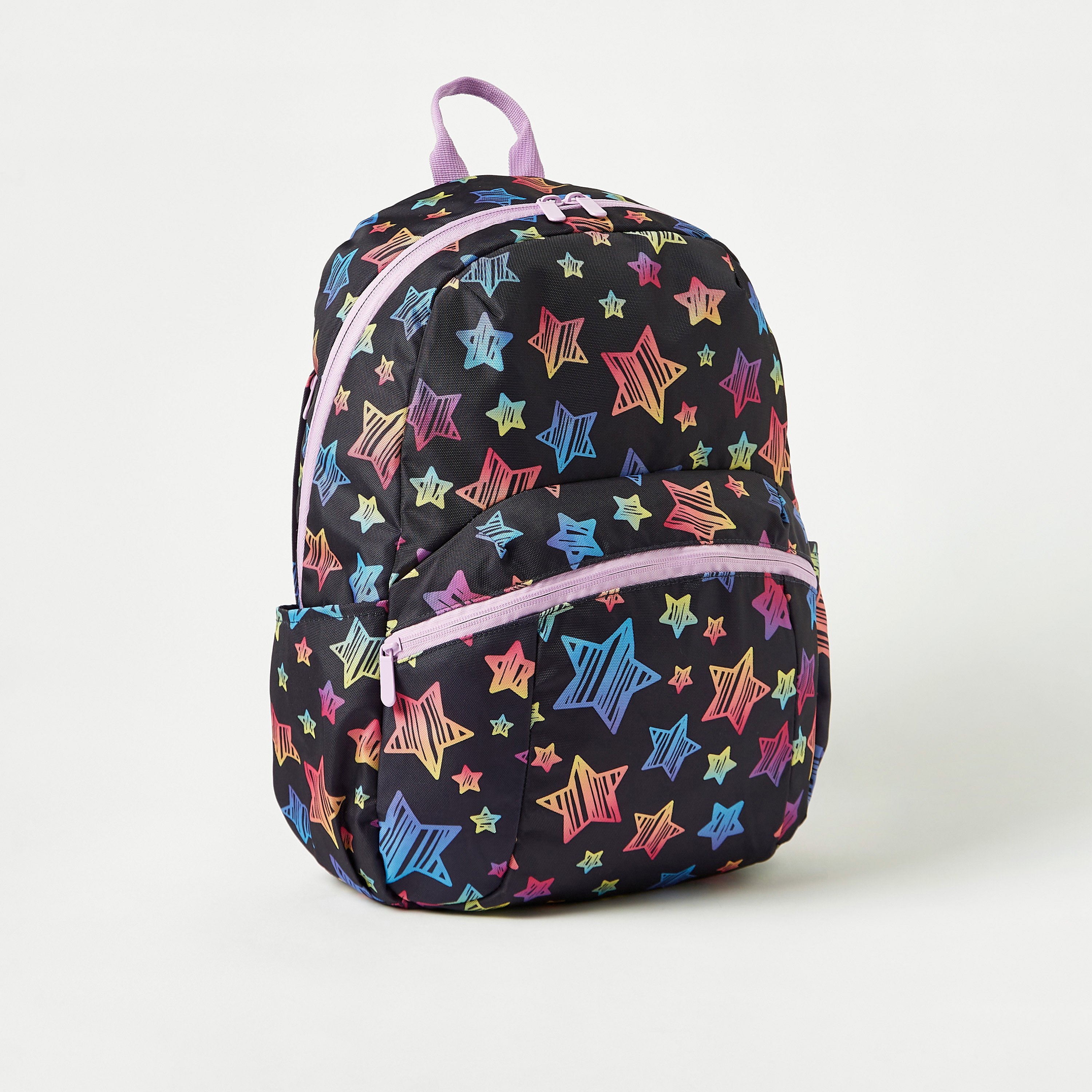 Juniors All-Over Star Print Backpack and Pencil Pouch Set - 18 inches-school-bagsandbackpacks-backpacks-image-4