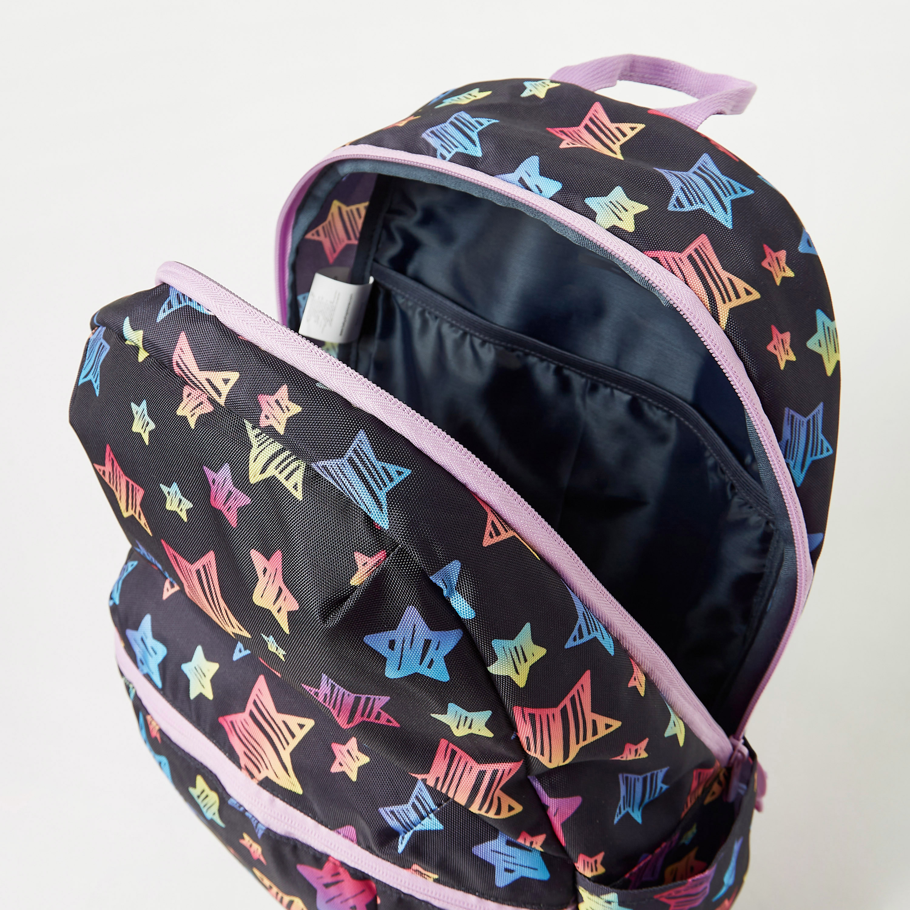 Juniors All-Over Star Print Backpack and Pencil Pouch Set - 18 inches-school-bagsandbackpacks-backpacks-image-7