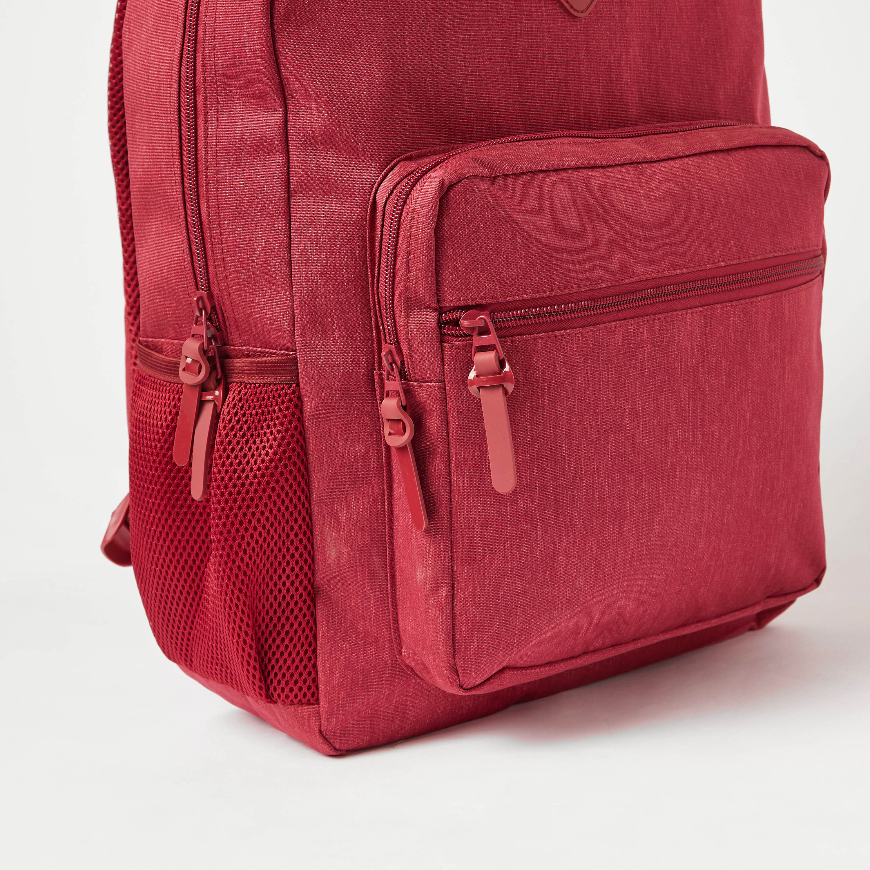 Juniors Solid Backpack with Adjustable Straps and USB Port - 18 inches-school-bagsandbackpacks-backpacks-image-4
