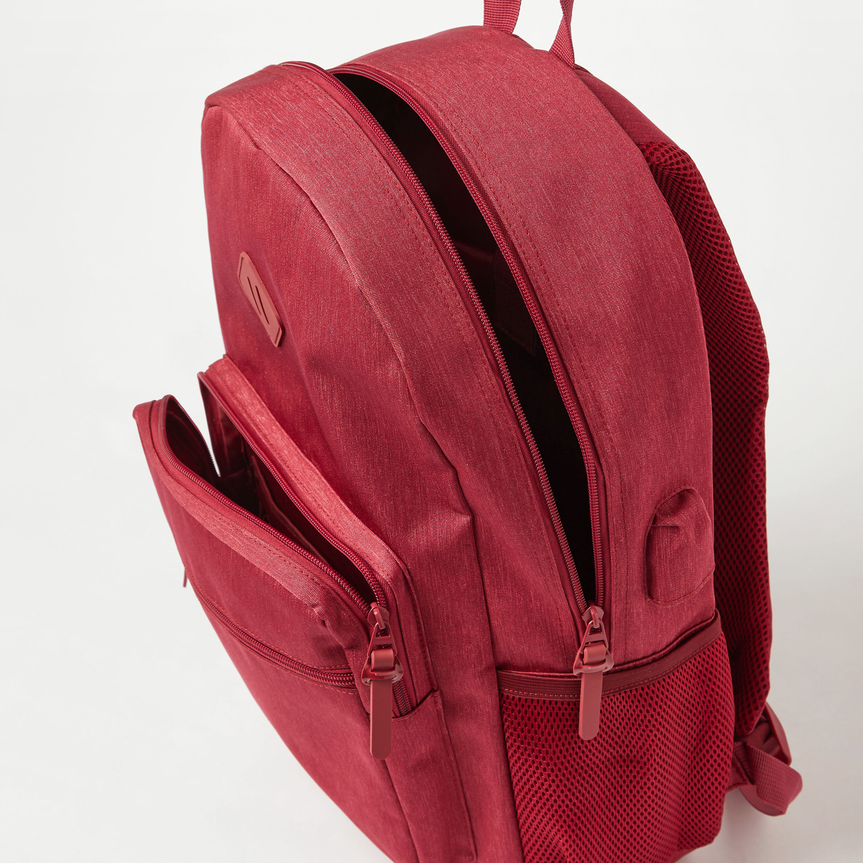 Juniors Solid Backpack with Adjustable Straps and USB Port - 18 inches-school-bagsandbackpacks-backpacks-image-6