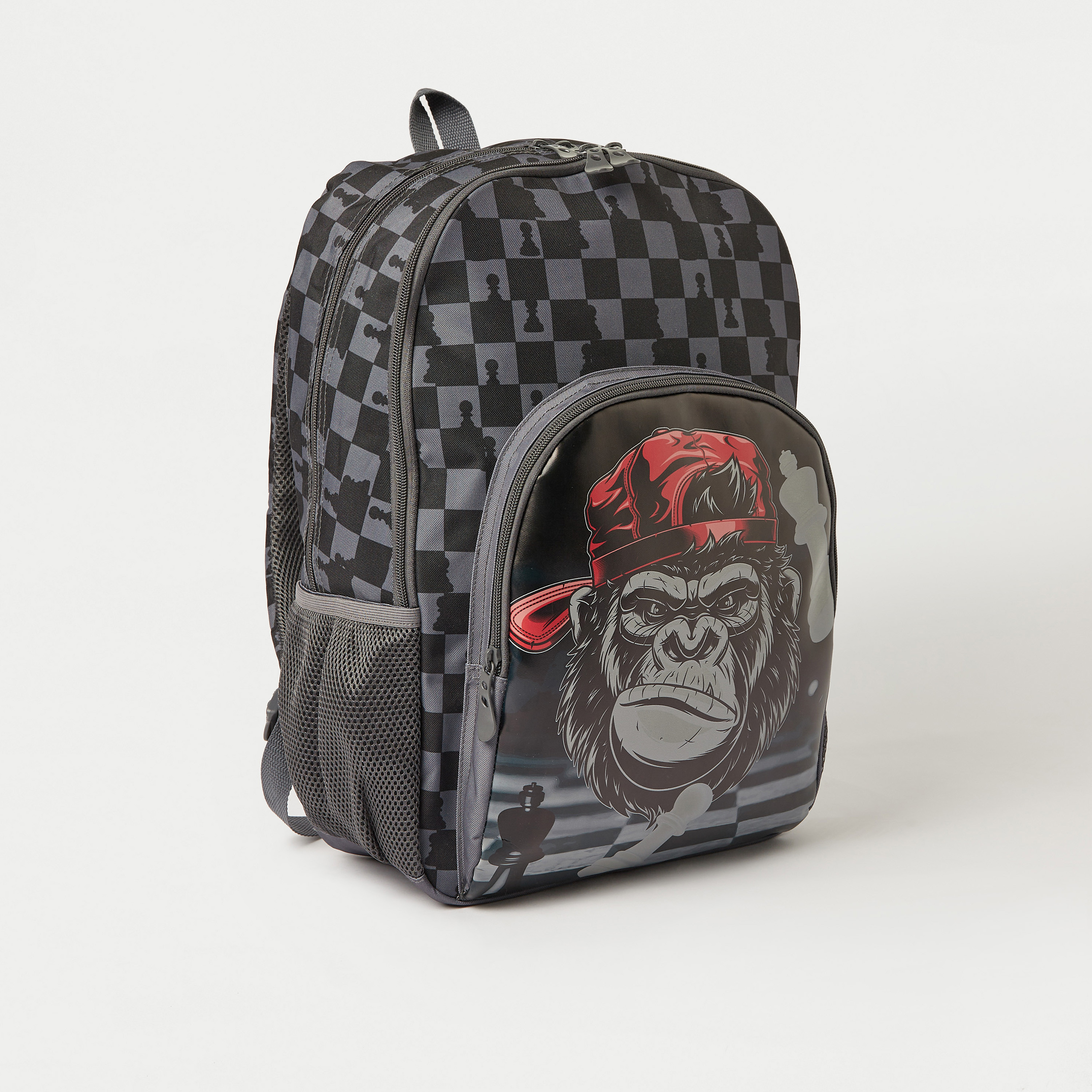 Juniors Gaming Print Backpack with Adjustable Straps - 18 inches-school-bagsandbackpacks-backpacks-image-3