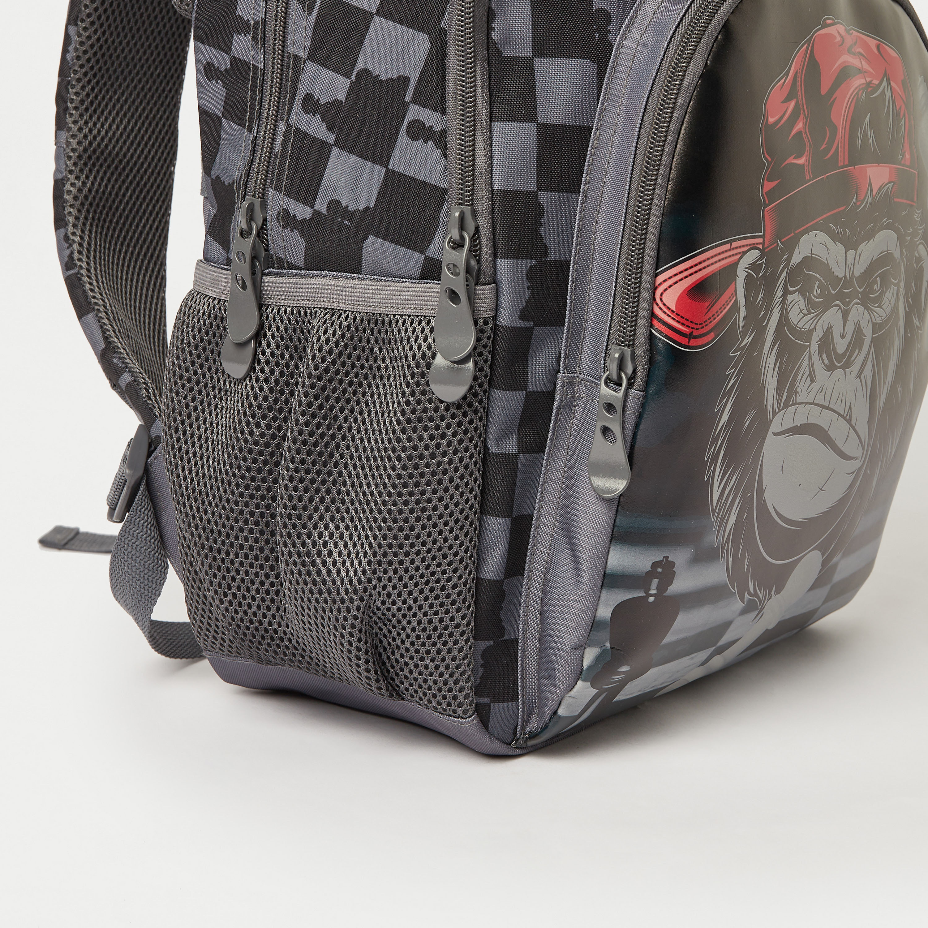 Juniors Gaming Print Backpack with Adjustable Straps - 18 inches-school-bagsandbackpacks-backpacks-image-4