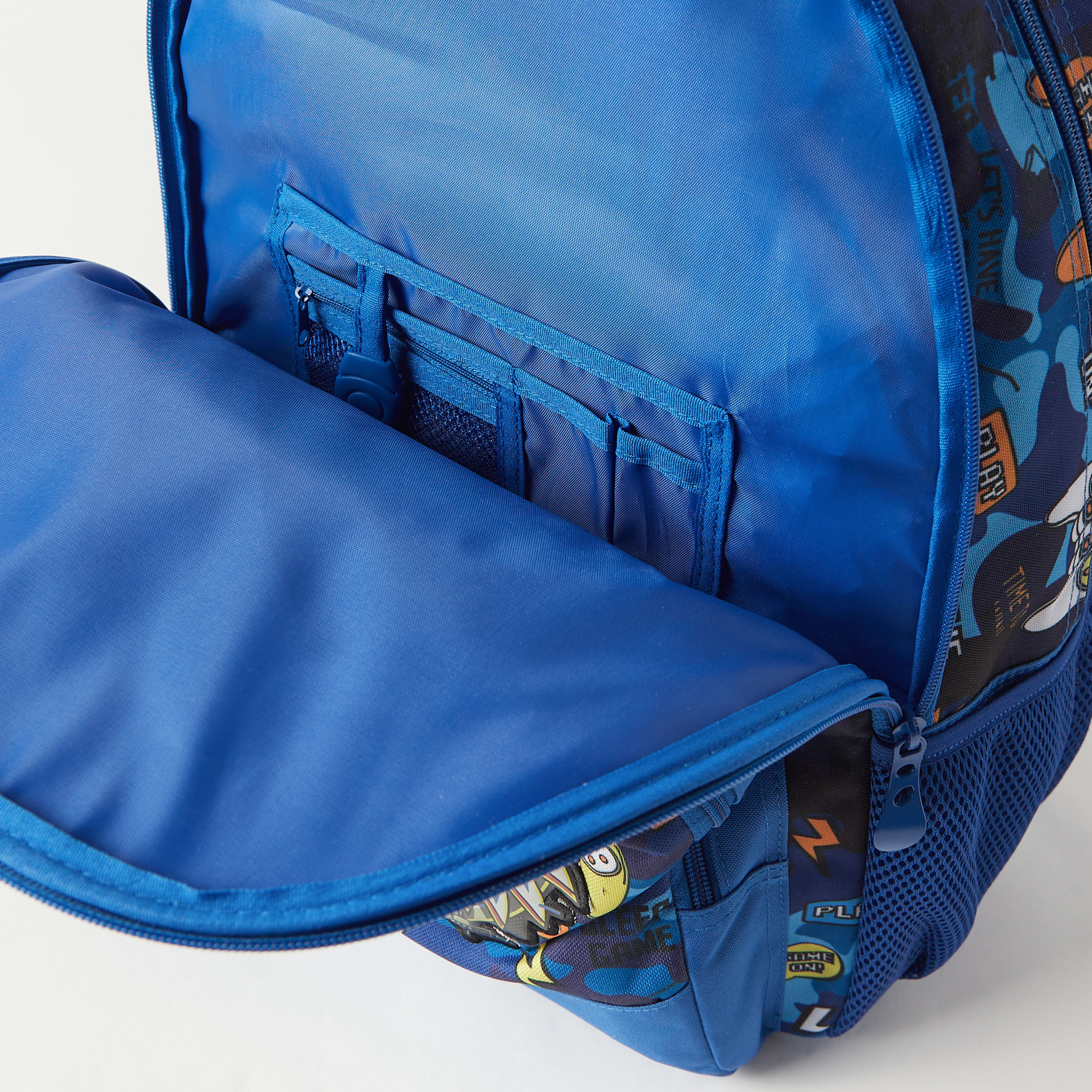 Juniors Printed Backpack with Adjustable Straps - 18 inches-school-bagsandbackpacks-backpacks-image-6