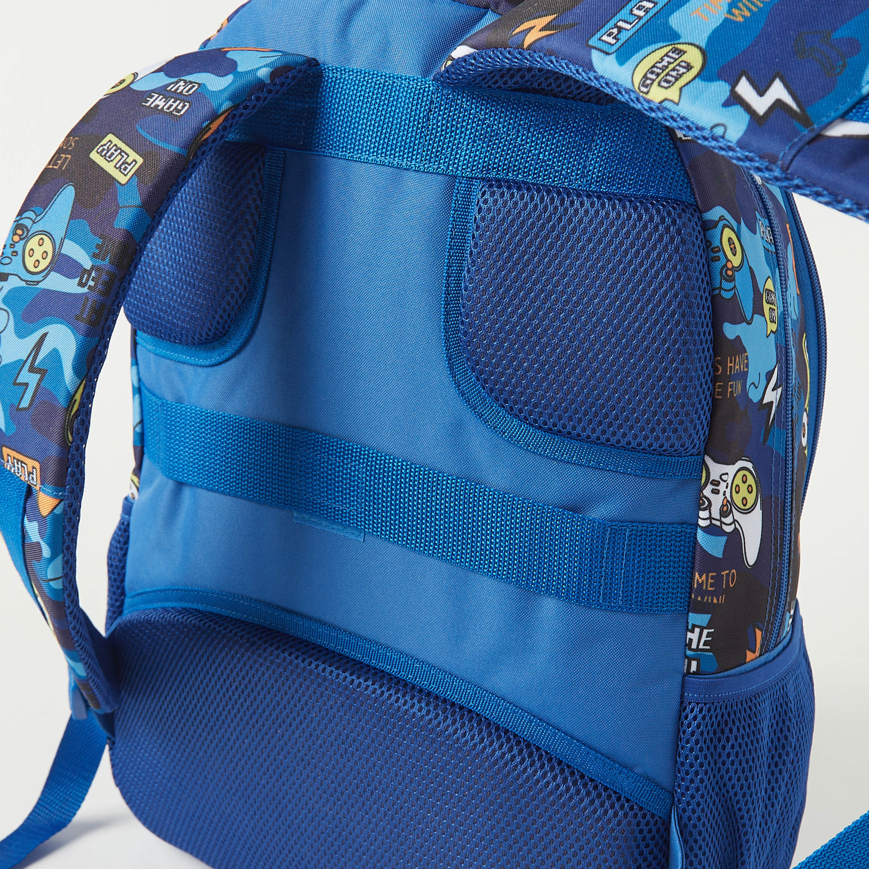 Juniors Printed Backpack with Adjustable Straps - 18 inches-school-bagsandbackpacks-backpacks-image-8