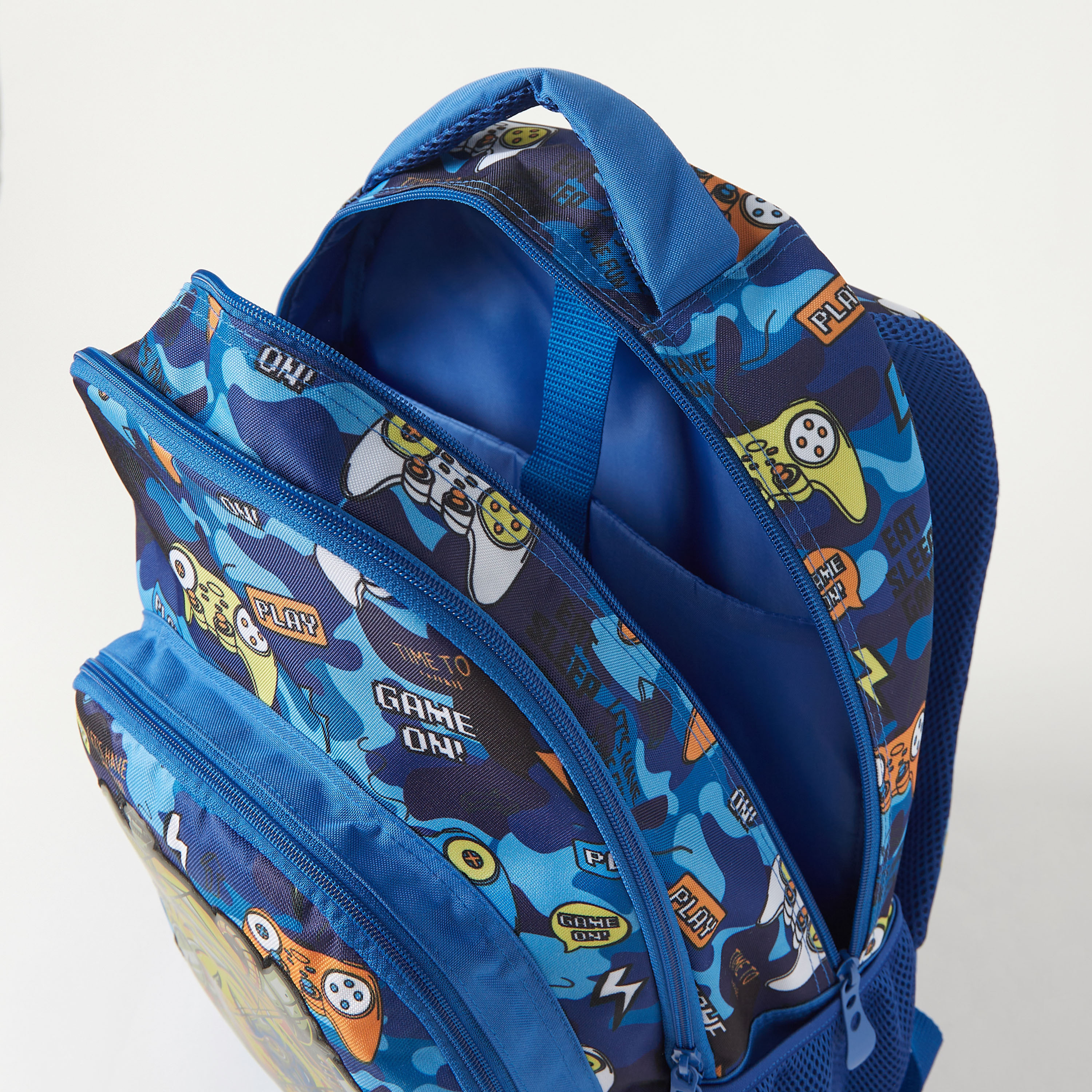 Juniors Printed Backpack with Adjustable Straps - 18 inches-school-bagsandbackpacks-backpacks-image-9