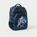 Juniors Football Print Backpack with Adjustable Straps - 18 inches-Backpacks-thumbnailMobile-2