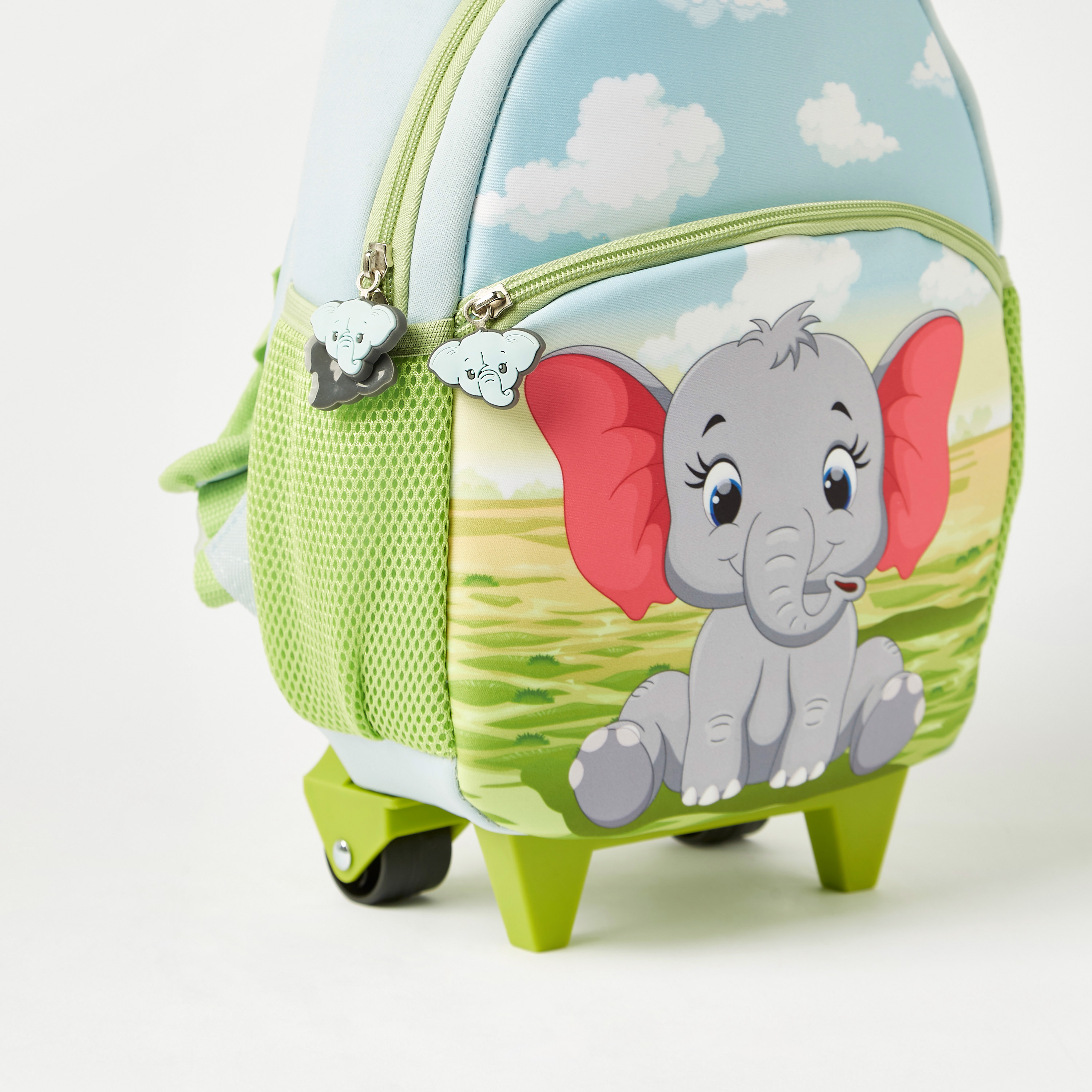 Juniors Printed Trolley Backpack with Retractable Handle - 12 inches-school-bagsandbackpacks-trolleybags-image-3