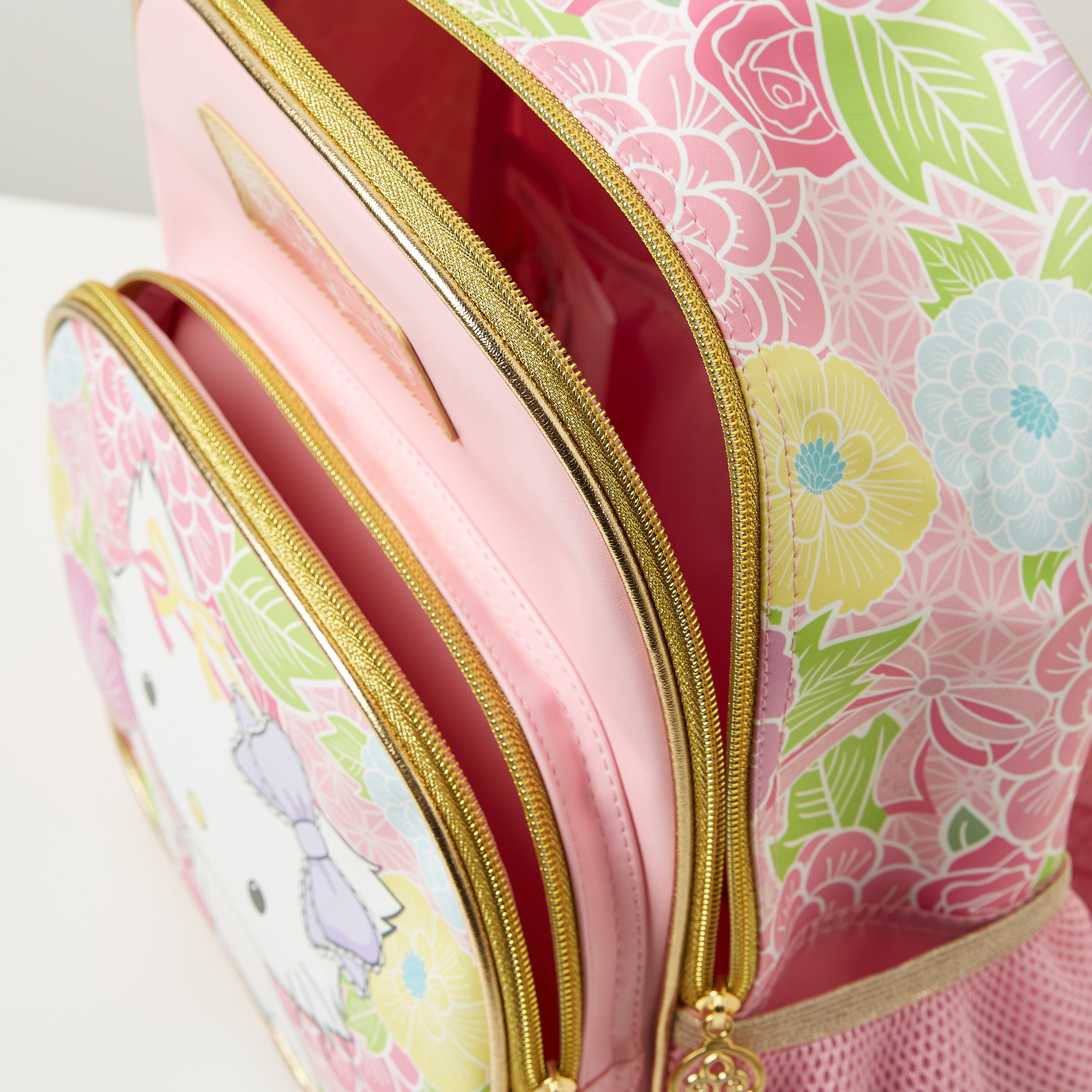 Charmmy Kitty Print Backpack with Adjustable Shoulder Straps - 16 inches-school-bagsandbackpacks-backpacks-image-6