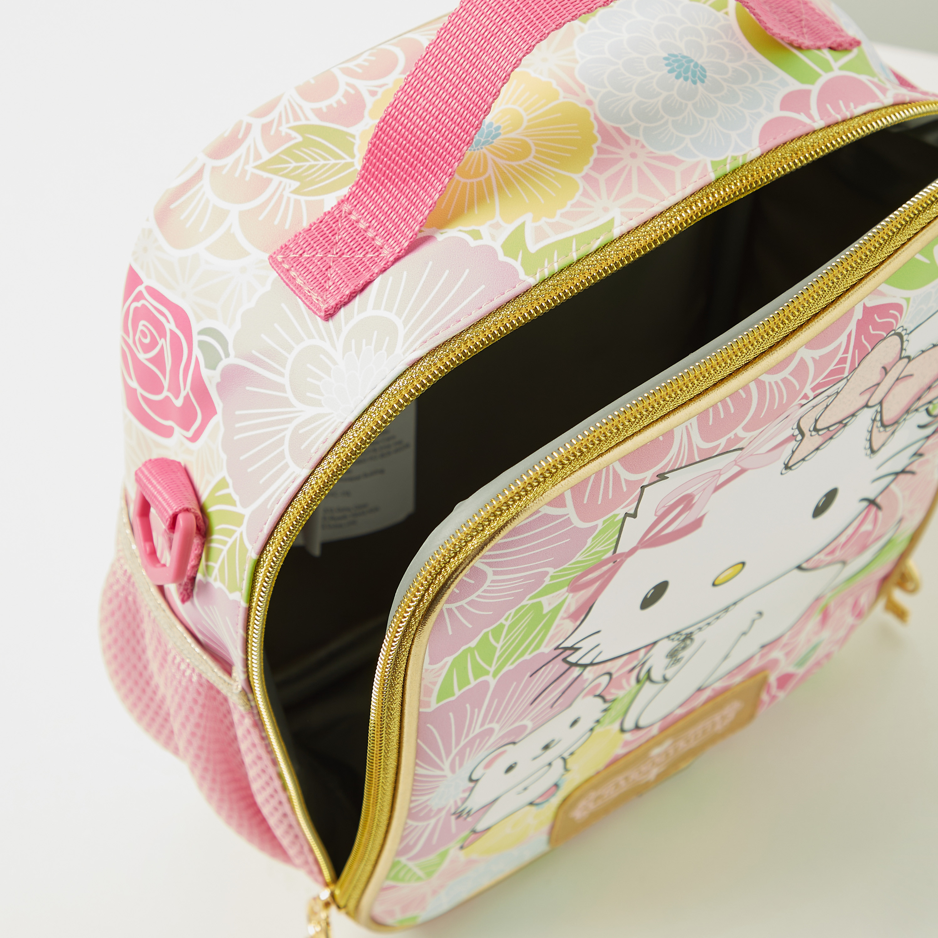 Charmmy Kitty Print Lunch Bag with Removable Strap-school-lunchessentials-lunchbags-image-5