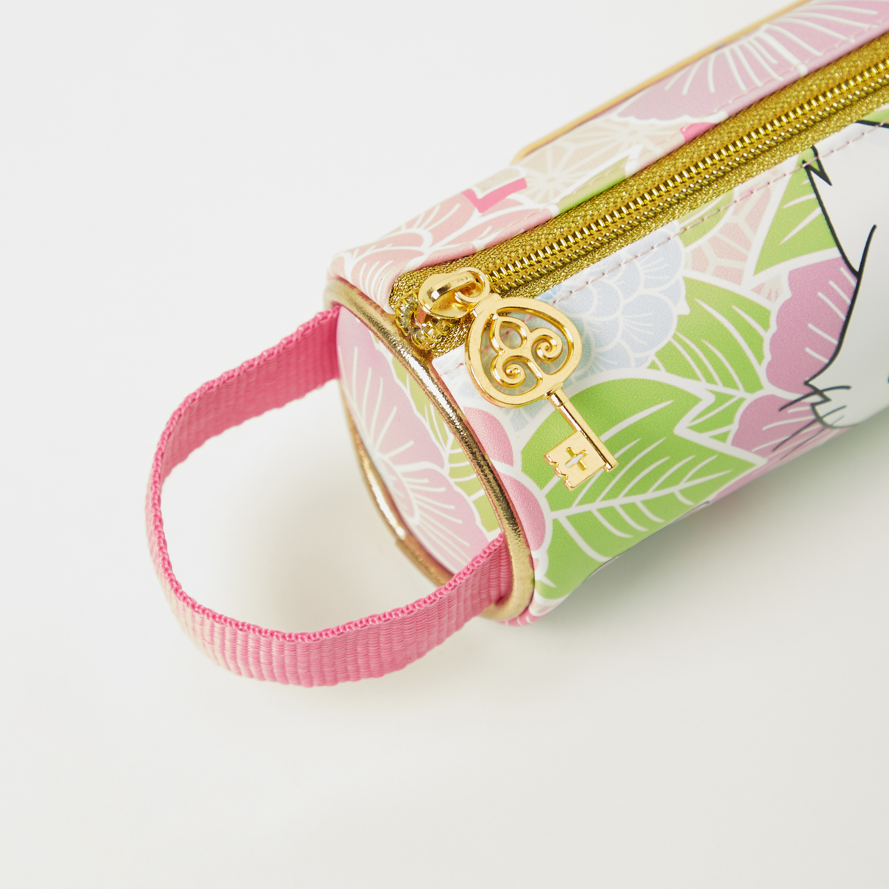 Charmmy Kitty Print Pencil Case with Zip Closure-school-stationery-pencilcases-image-3