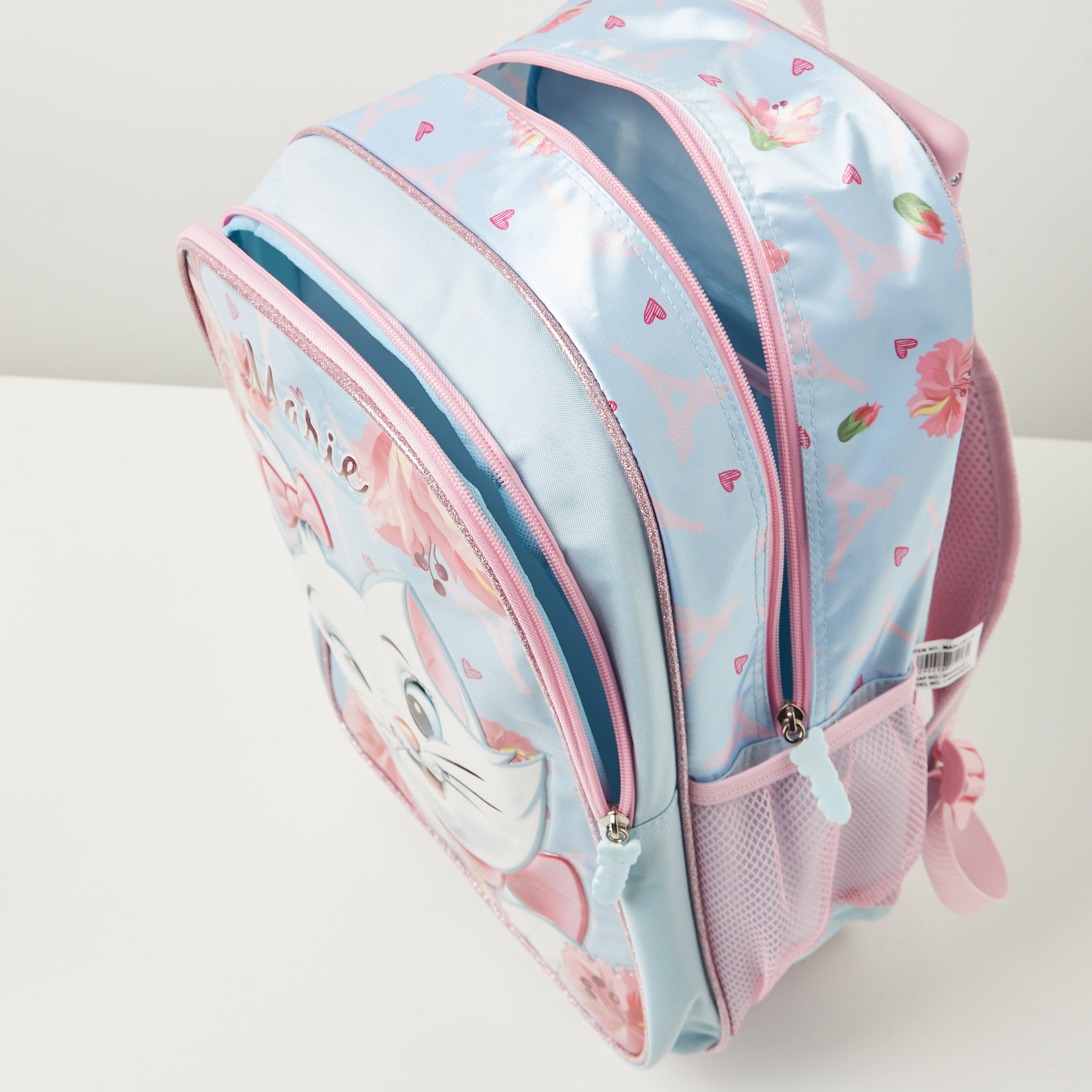 Marie 5-Piece Printed Trolley Backpack - 16 inches-school-bagsandbackpacks-trolleybags-image-11