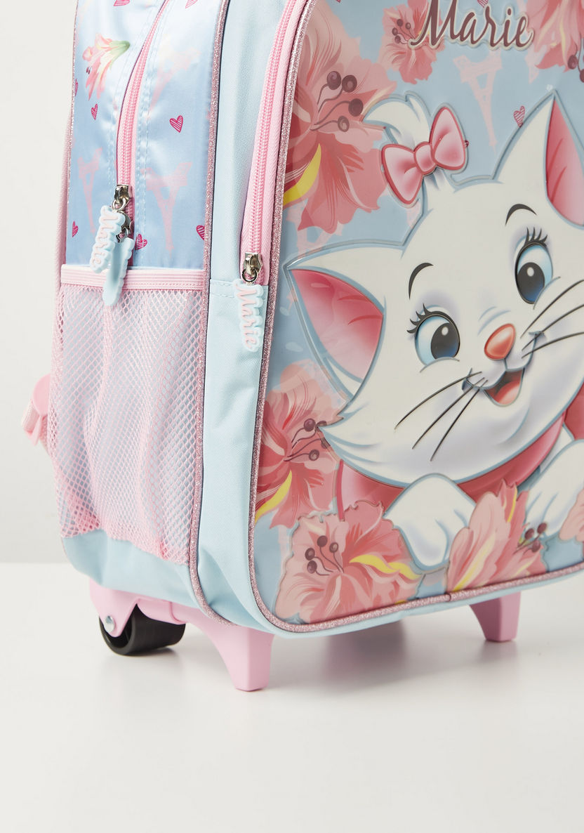 Marie 5-Piece Printed Trolley Backpack - 16 inches-School Sets-image-5