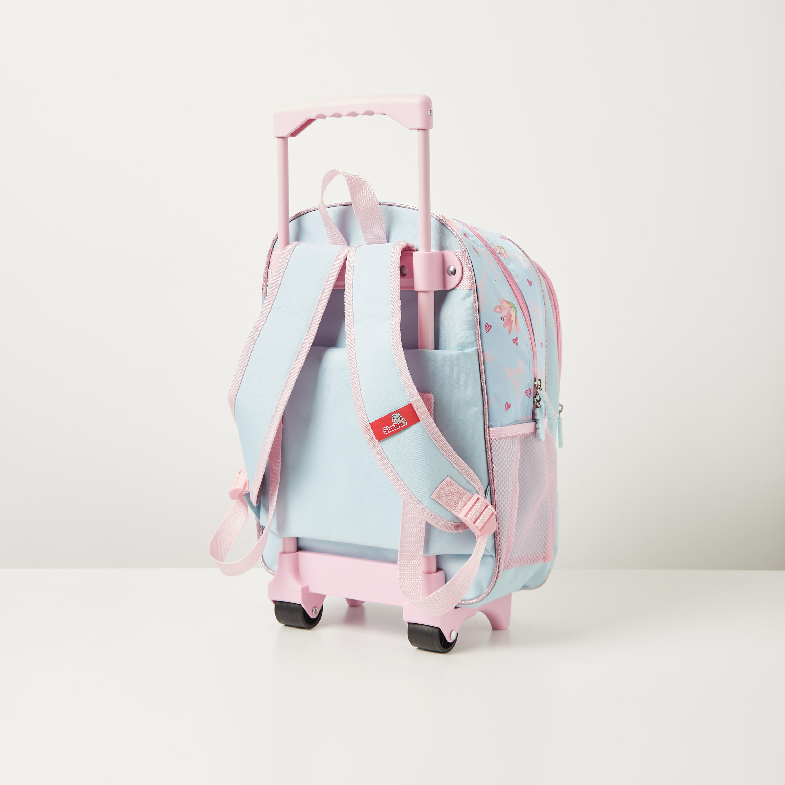 Marie 5-Piece Printed Trolley Backpack - 16 inches-school-bagsandbackpacks-trolleybags-image-7