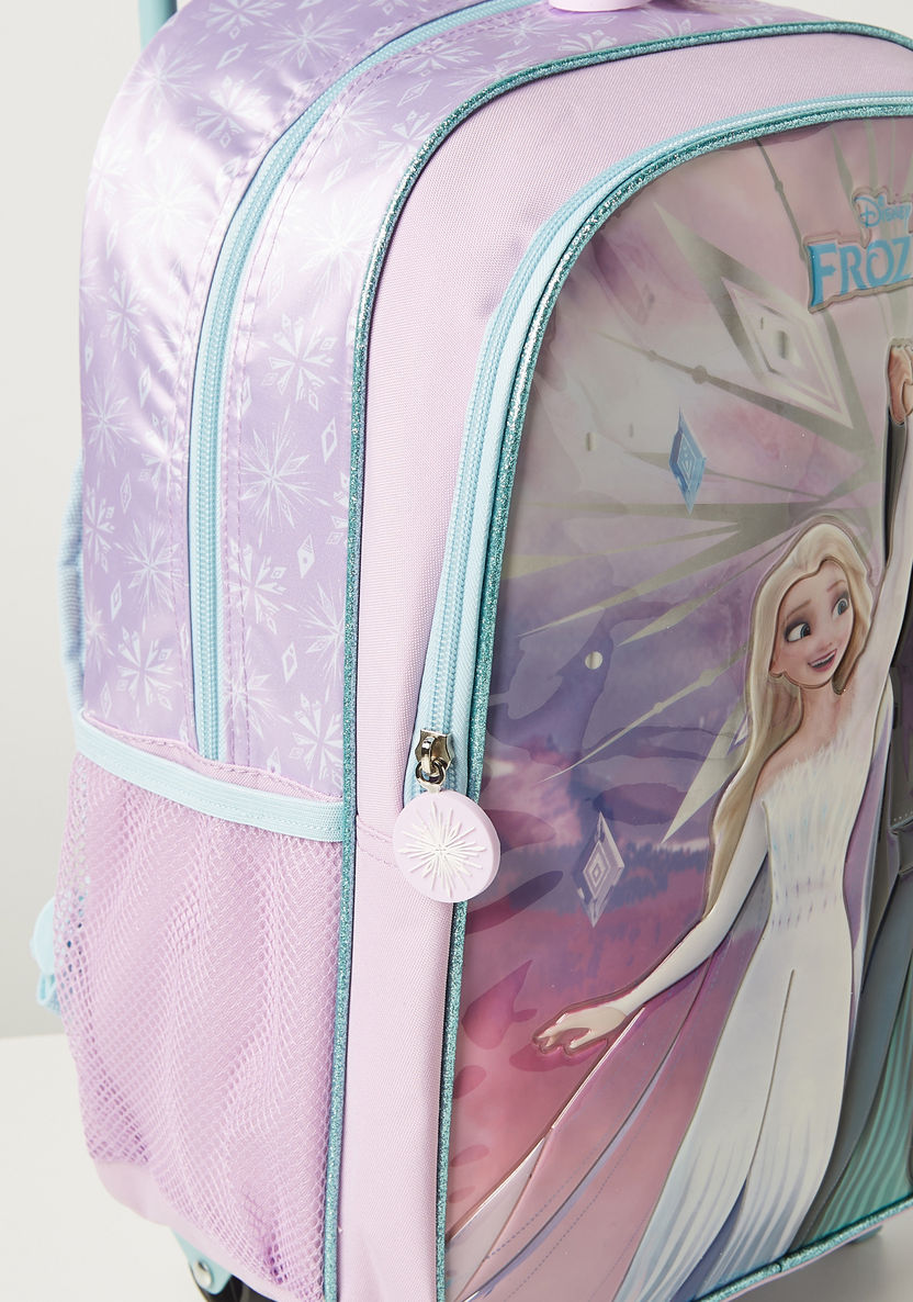 Disney Frozen Print 5-Piece Trolley Backpack Set - 16 inches-School Sets-image-5