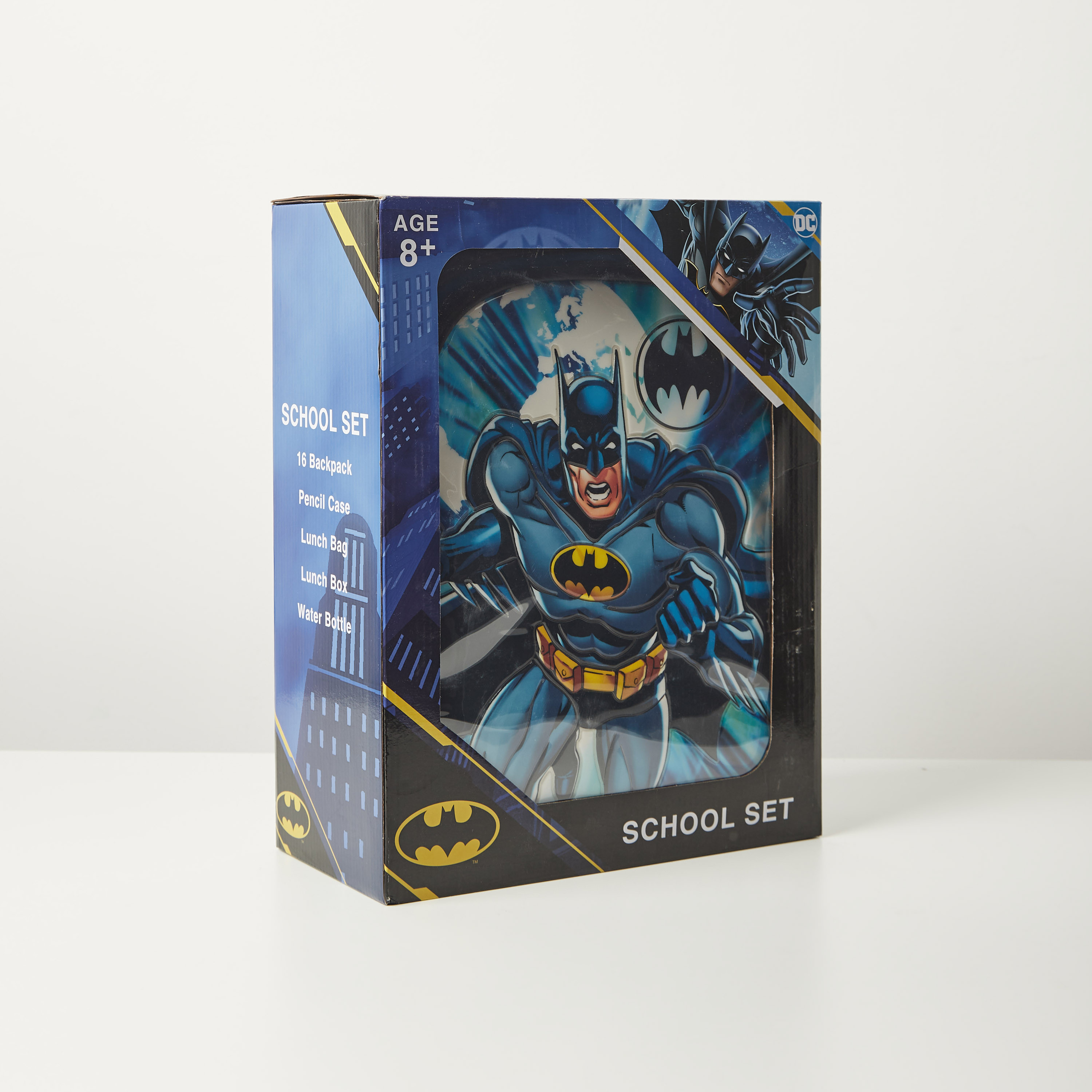 Buy Batman Printed 5 Piece Backpack Set 16 inches Online