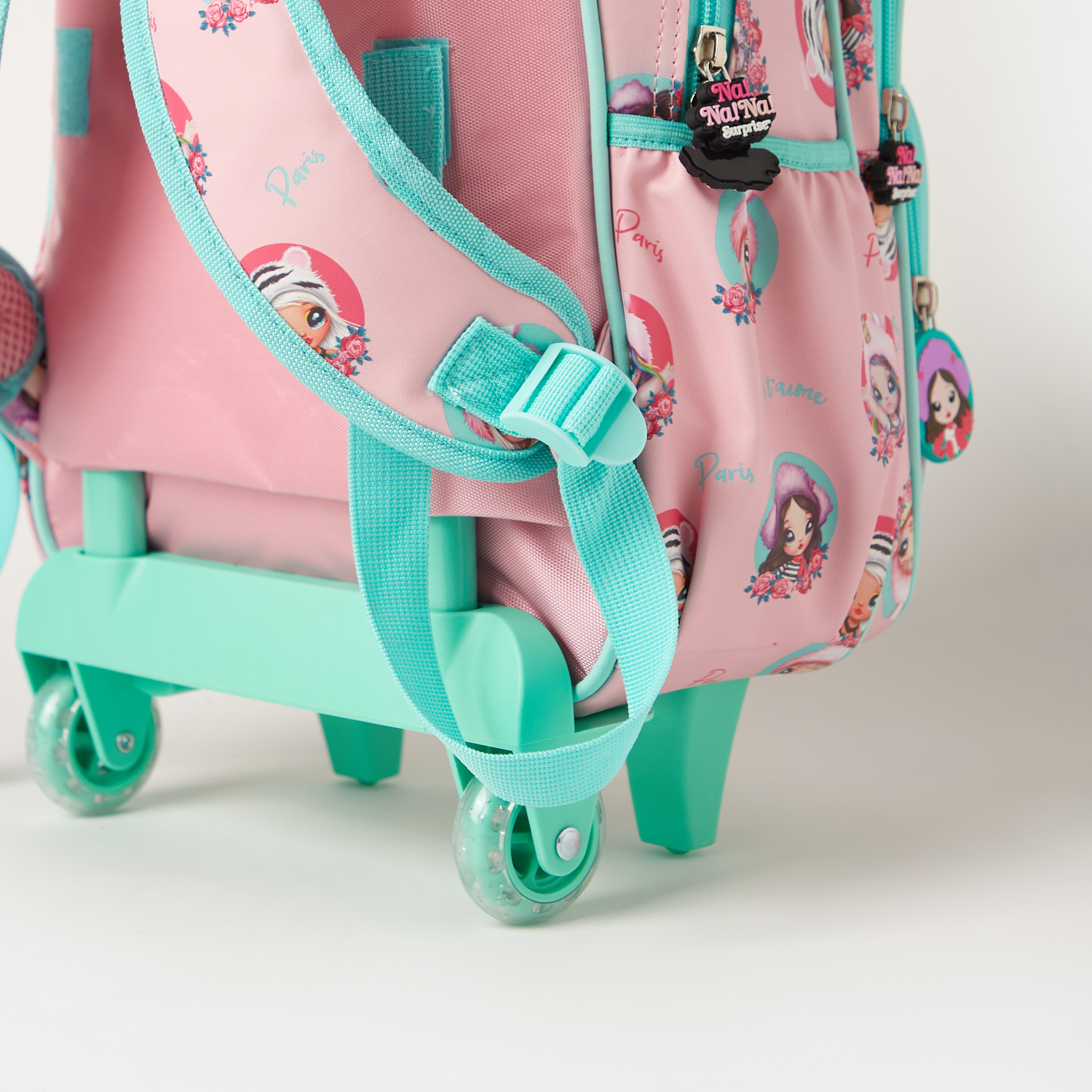 Na! Na! Na! Surprise All-Over Print Trolley Backpack with Adjustable Shoulder Straps - 14 inches-school-bagsandbackpacks-trolleybags-image-5