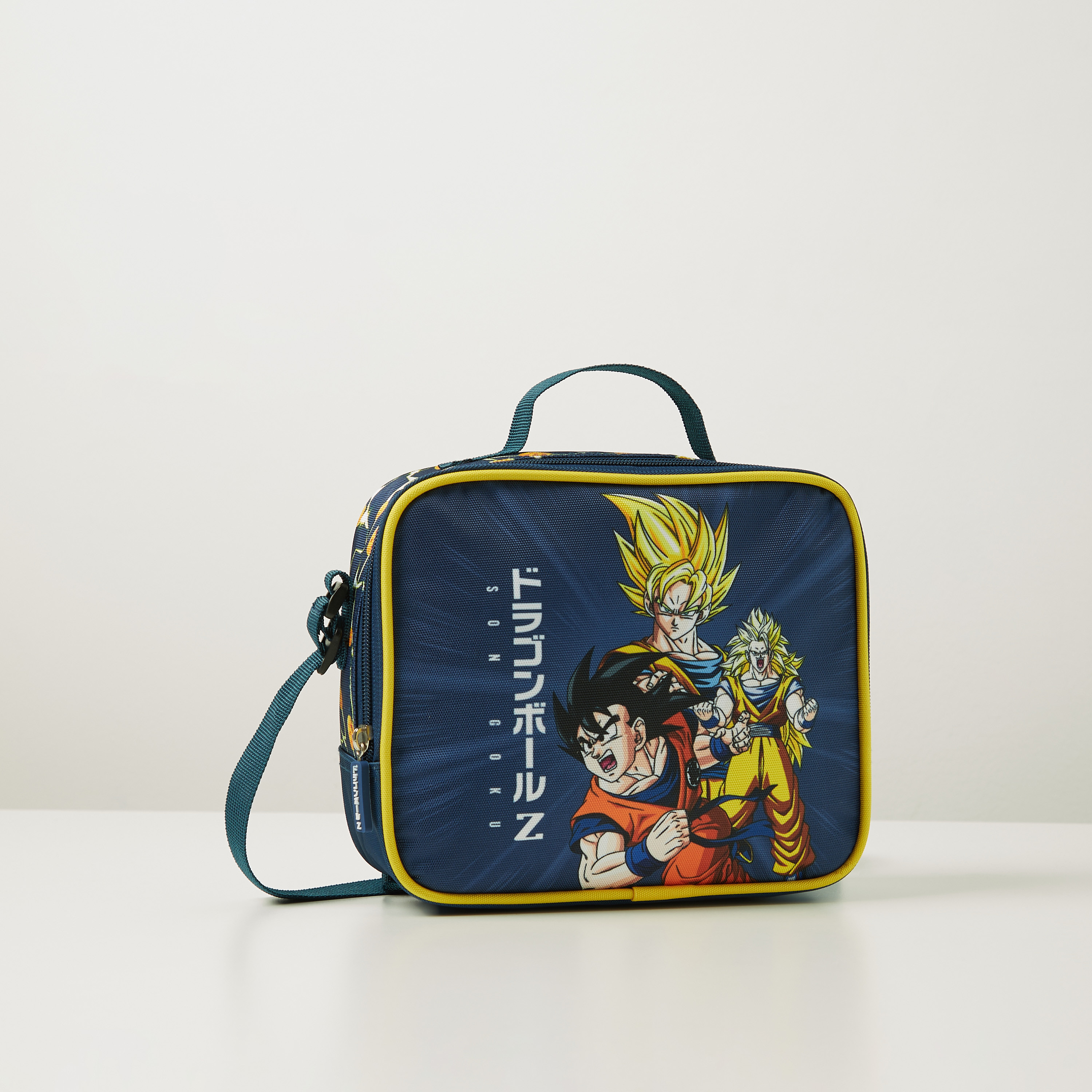 Buy Dragon Ball Z Printed Lunch Bag with Zip Closure Online