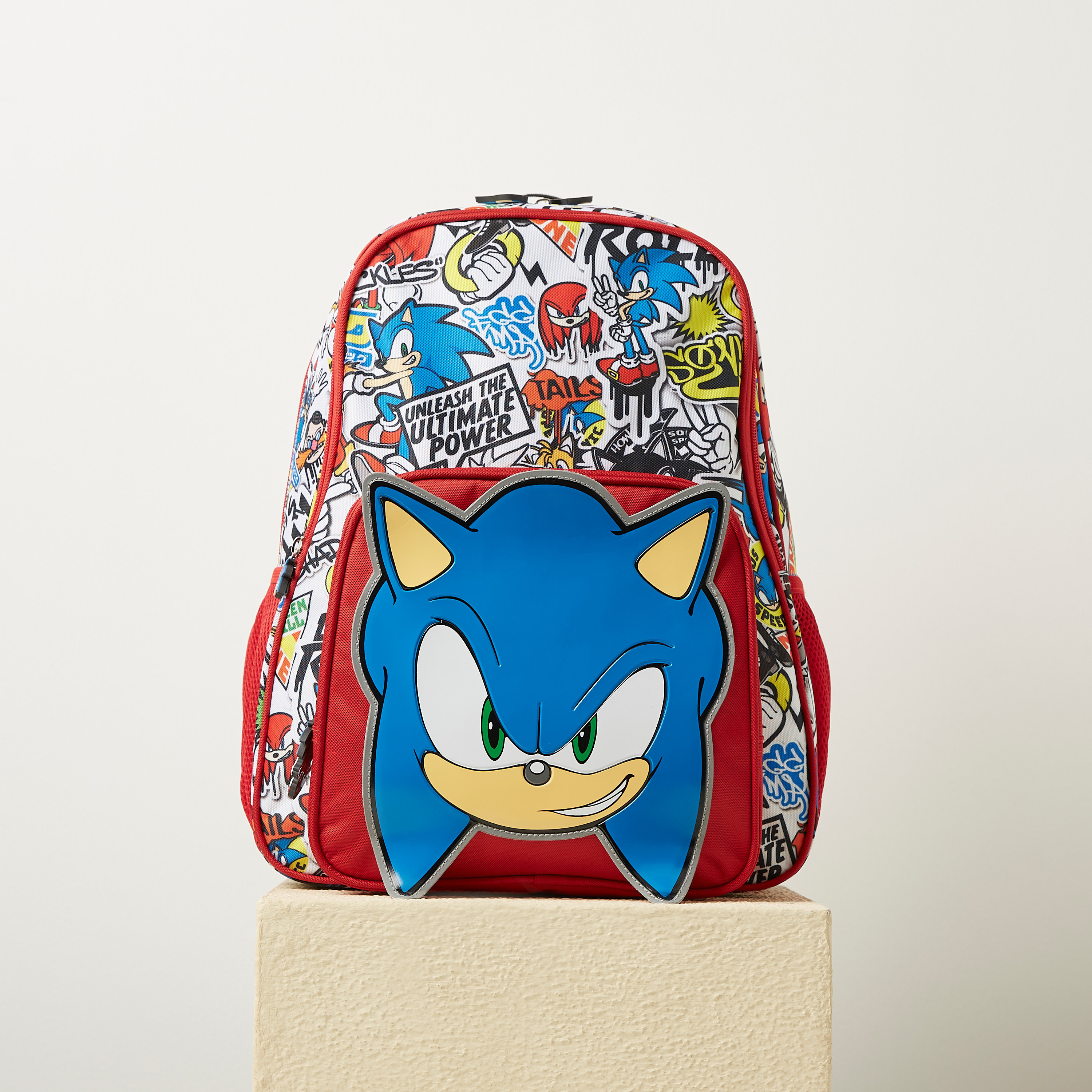 Sonic the Hedgehog 3D Backpack 16 inches