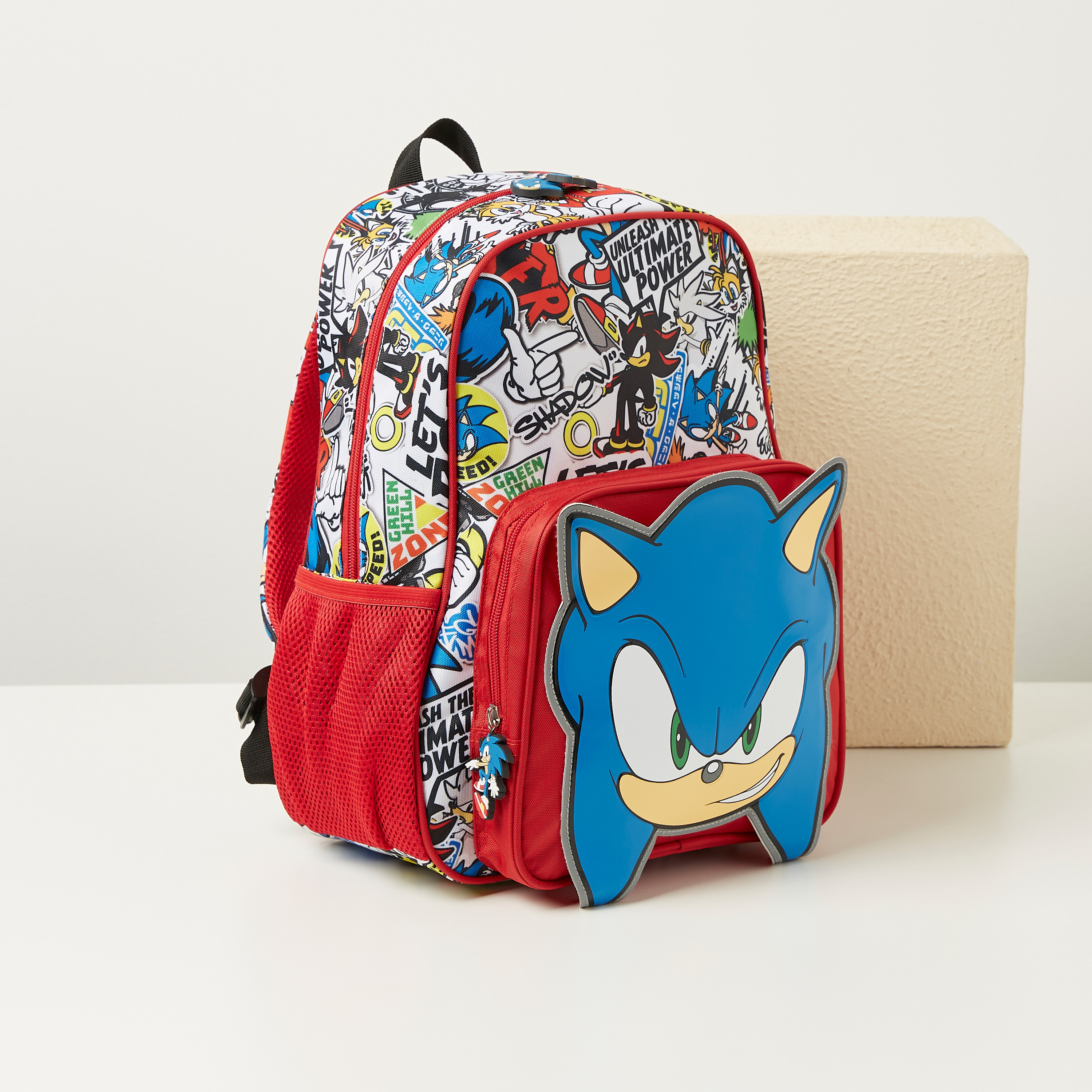 شنطة ظهر بنمط سونيك ذا هيدجهوج ثلاثي الأبعاد - 14 بوصة-school-bagsandbackpacks-backpacks-image-3