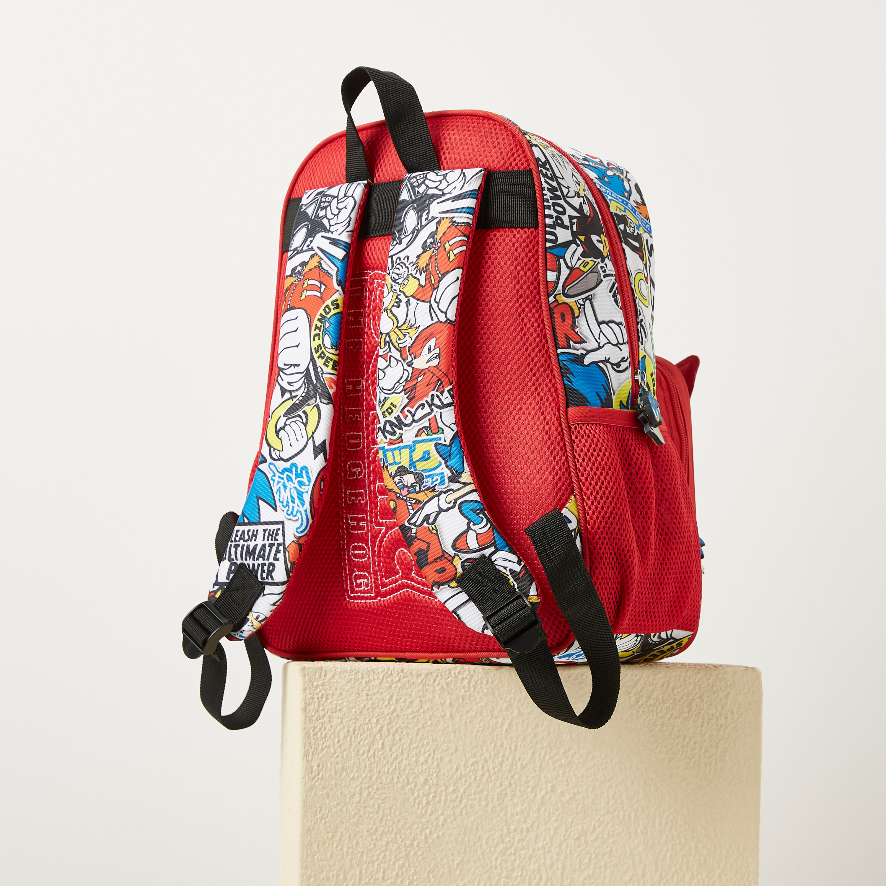 شنطة ظهر بنمط سونيك ذا هيدجهوج ثلاثي الأبعاد - 14 بوصة-school-bagsandbackpacks-backpacks-image-5