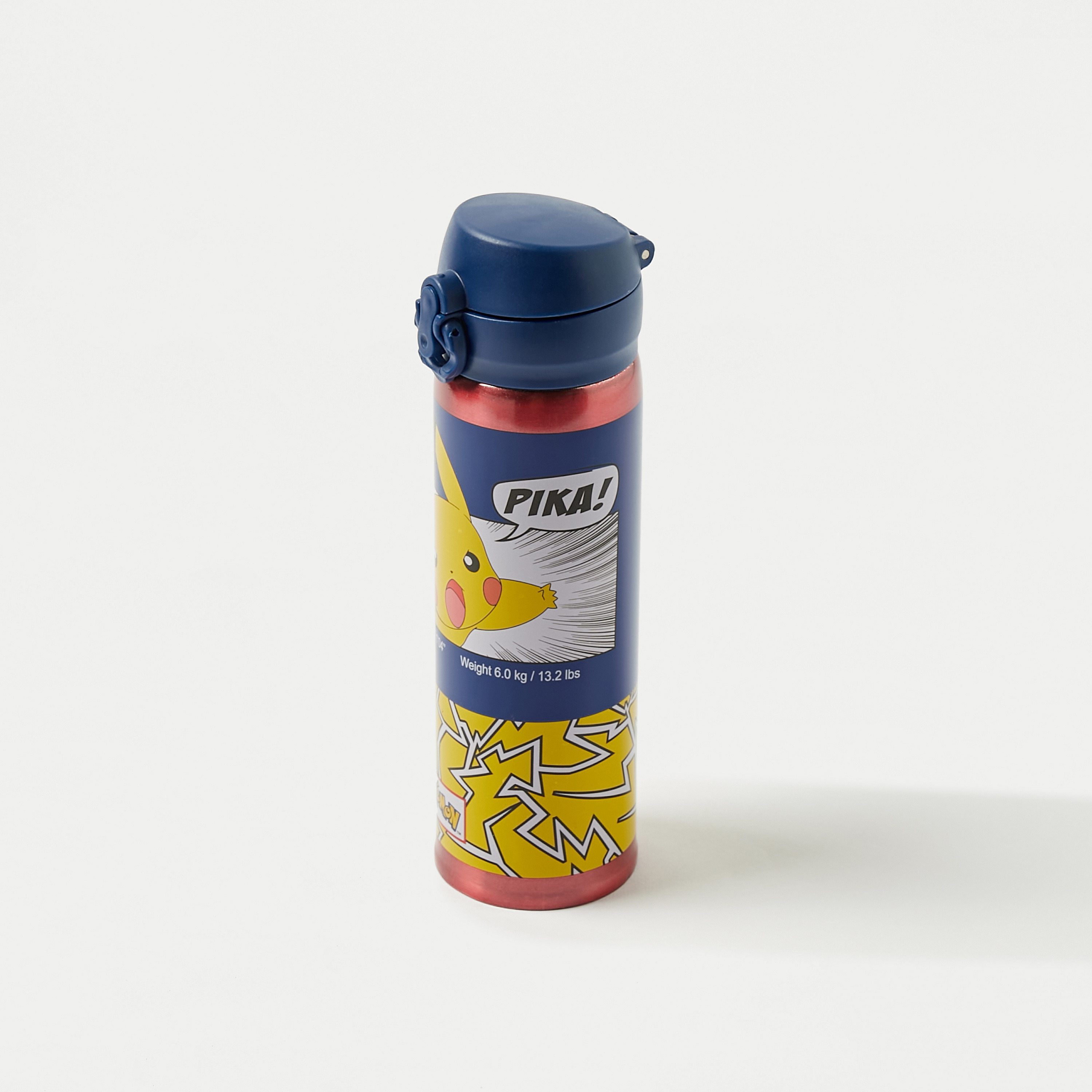Pokemon Printed Stainless Steel Water Bottle - 400 ml-school-waterbottles-image-2