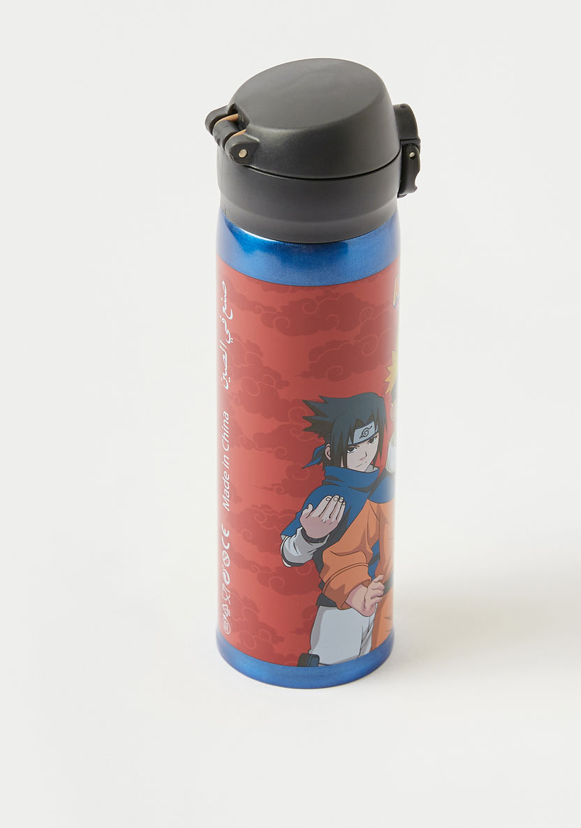 Naruto Printed Stainless Steel Water Bottle - 400 ml-Water Bottles-image-1