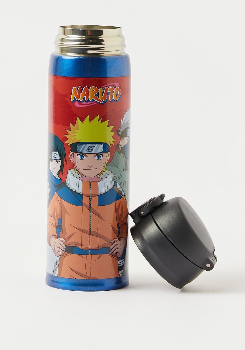 Naruto Printed Stainless Steel Water Bottle - 400 ml-Water Bottles-image-2