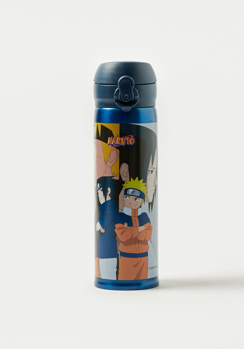 Naruto Printed Stainless Steel Water Bottle - 500 ml-Water Bottles-image-0