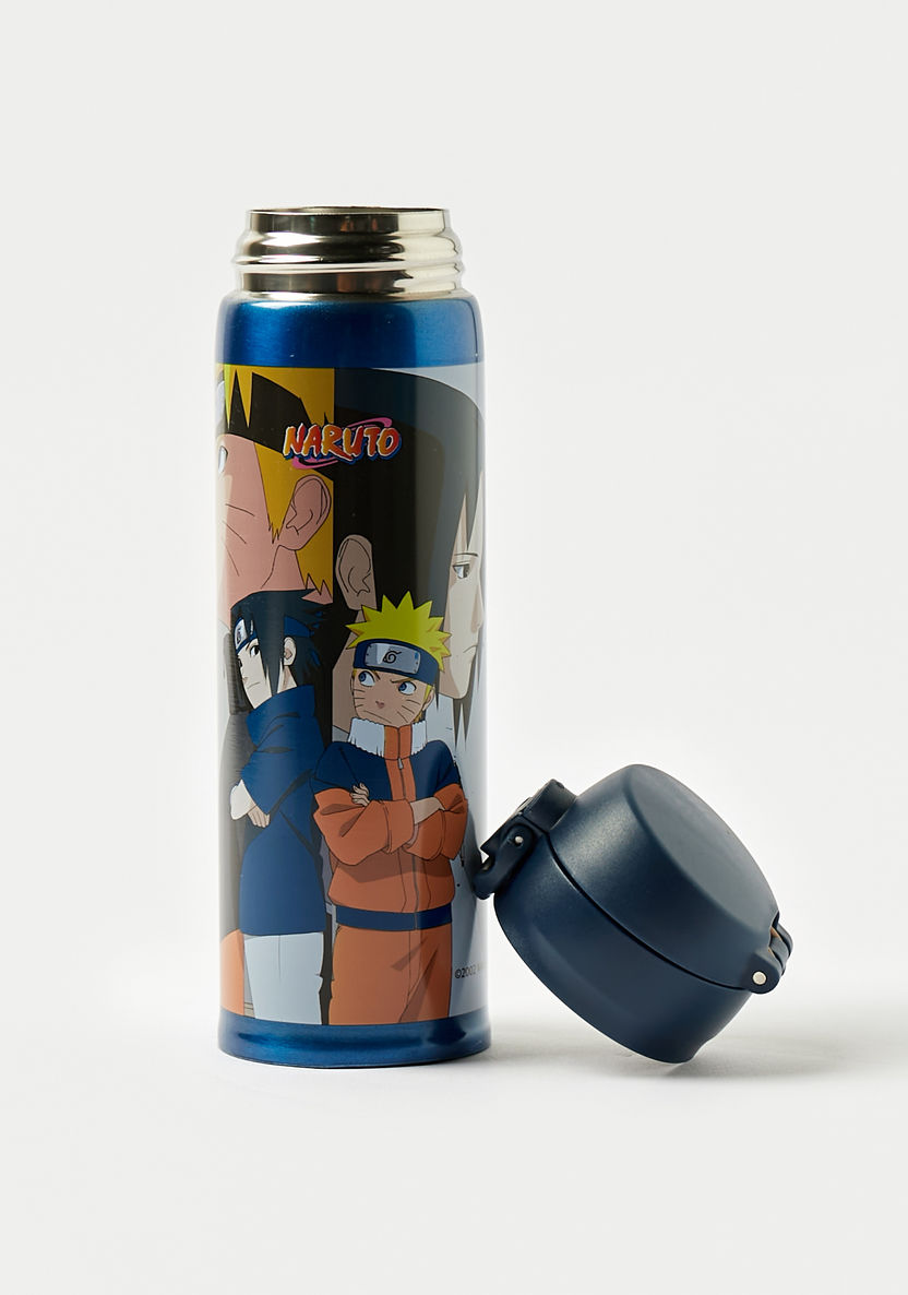 Naruto Printed Stainless Steel Water Bottle - 500 ml-Water Bottles-image-2