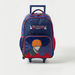 Hollywood Magic Bleach Print Trolley Backpack with Wheels - 18 inches-Trolleys-thumbnail-0
