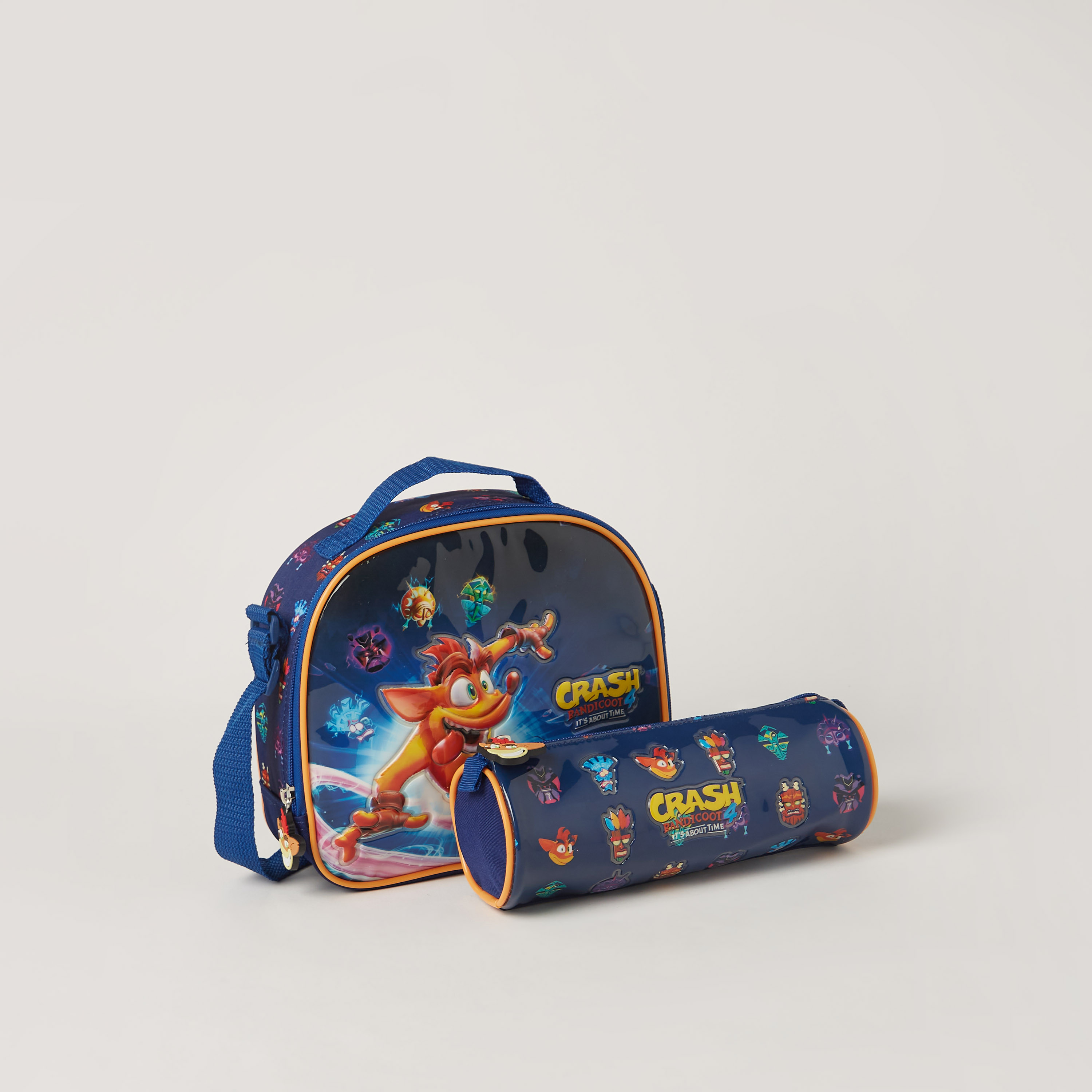 طقم شنطة ظهر ترولي 5 قطع بطبعات من هوليوود ماجيك - 16 بوصة-school-bagsandbackpacks-backpacks-image-7