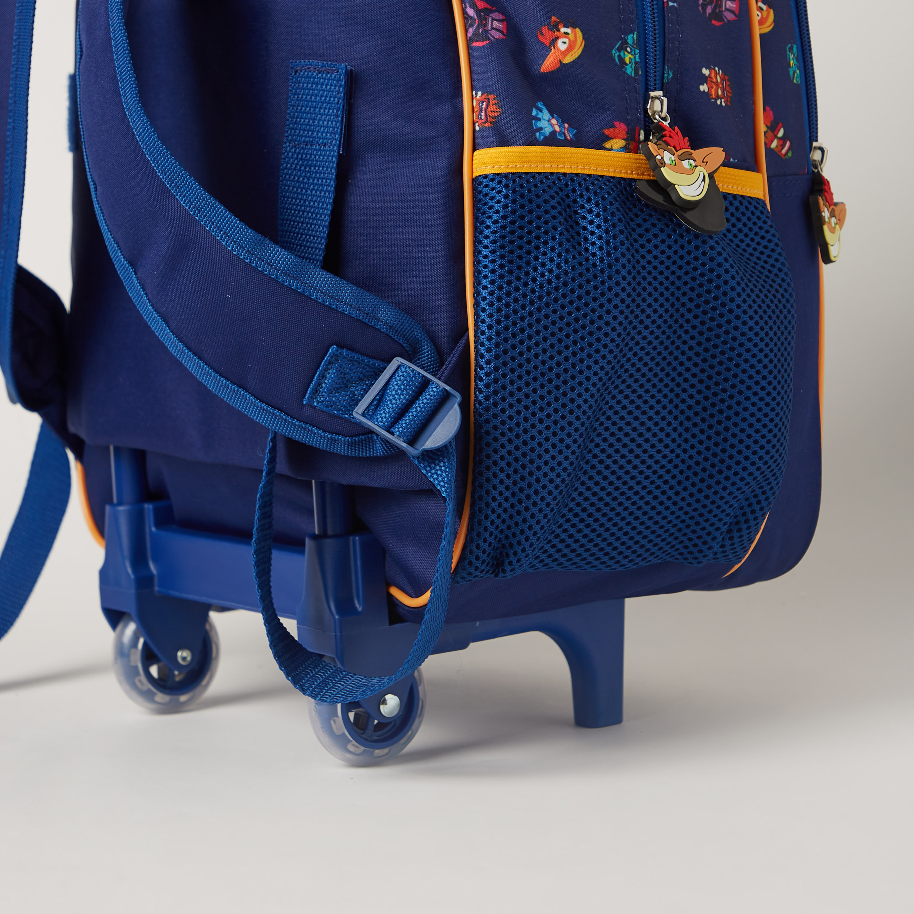 Hollywood Magic 5-Piece Crash Bandicoot Print Trolley Backpack Set - 16 inches-school-bagsandbackpacks-trolleybags-image-9
