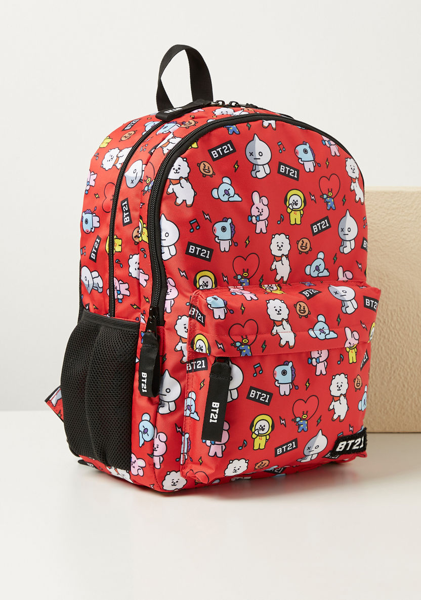 BT21 All-Over Print Backpack - 16 inches-Backpacks-image-3