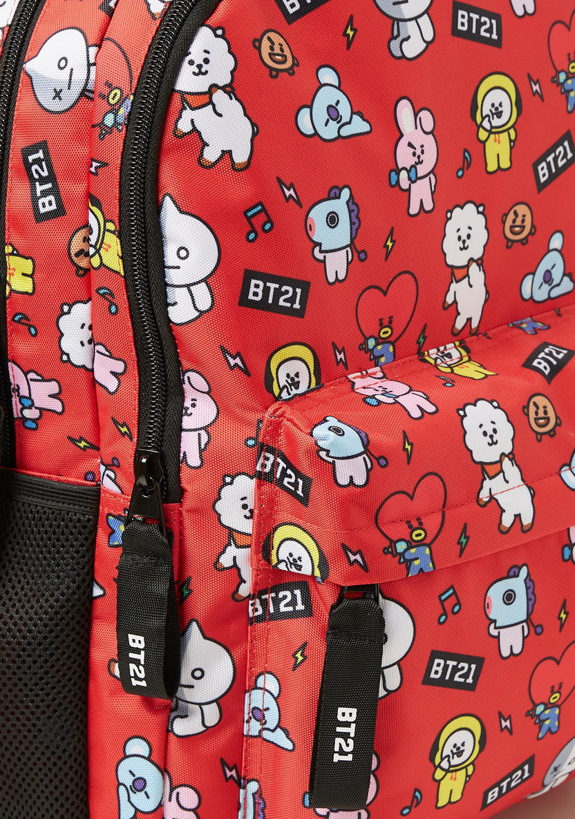 BT21 All-Over Print Backpack - 16 inches-Backpacks-image-4