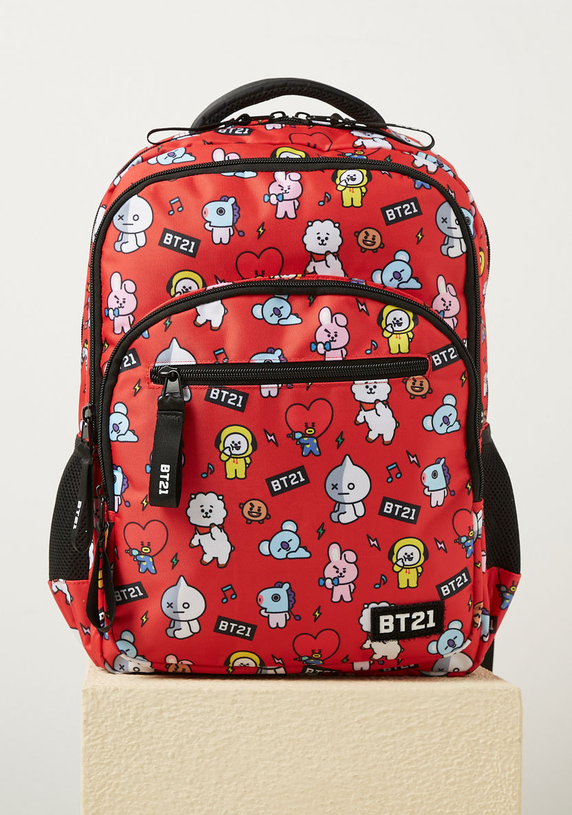 BT21 All-Over Print Backpack - 16 inches-Backpacks-image-0